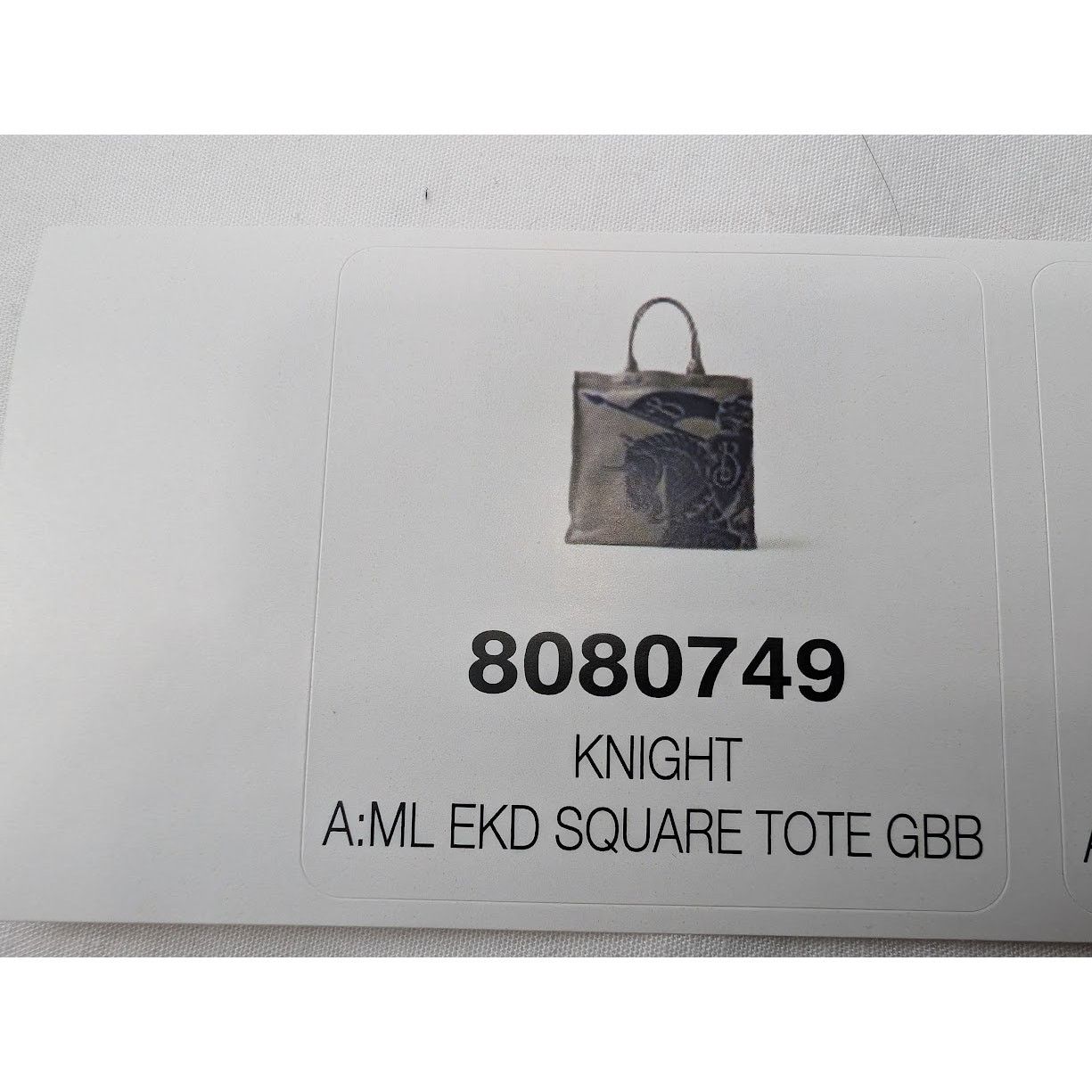Burberry o1rshd1 Size : OS / Canvas Square Tote Bag in Multicolor Size ONE SIZE - 18 Thumbnail