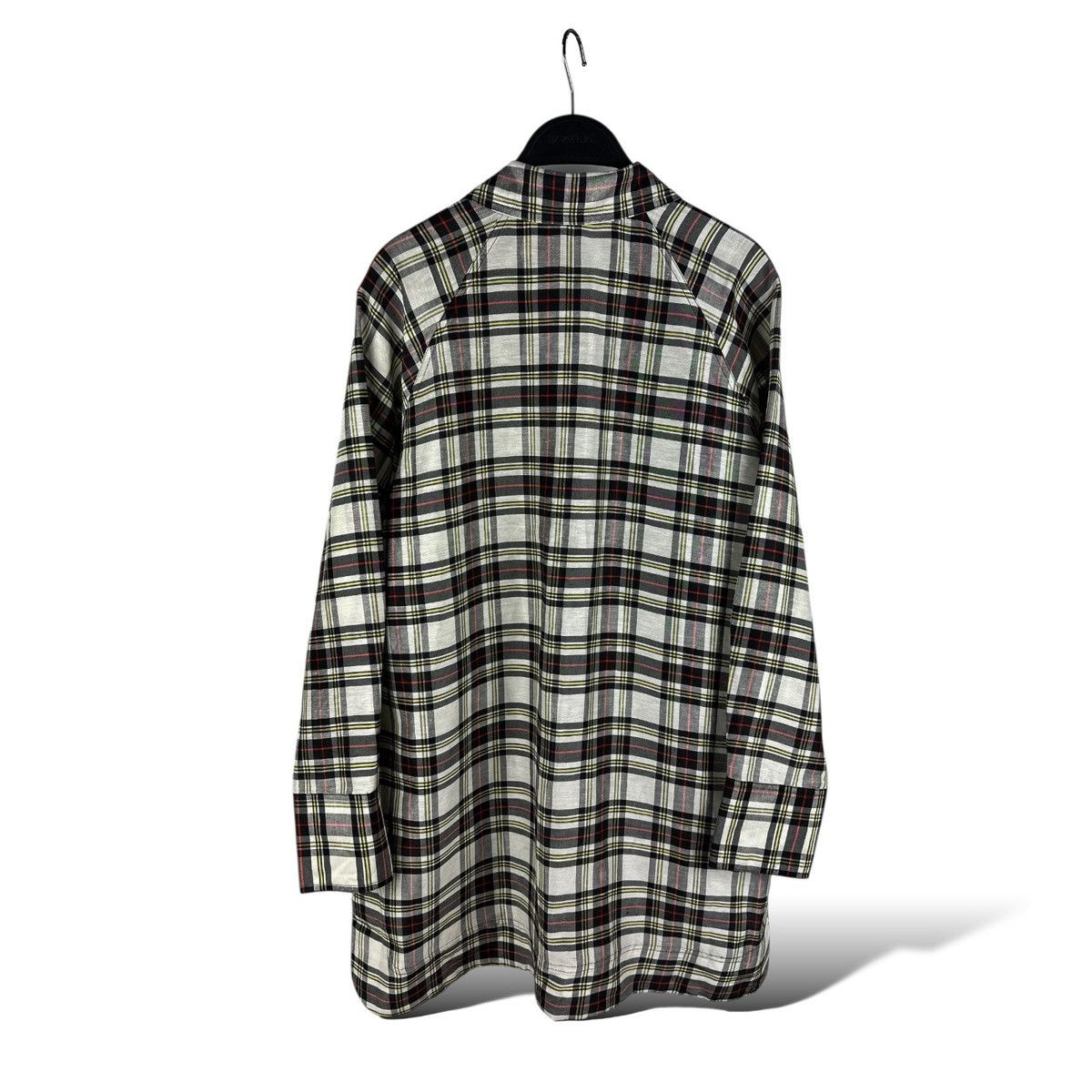 Ganni Ganni Oversized Plaid Shirt Long Sleeve Linen / Silk Pocket Size M / US 6-8 / IT 42-44 - 11 Thumbnail