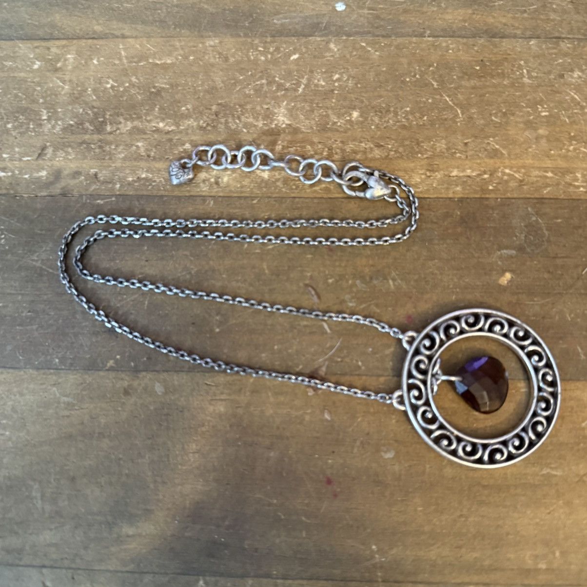 Brighton Brighton silver tone crystal ball pendant necklace Size ONE SIZE - 2 Thumbnail