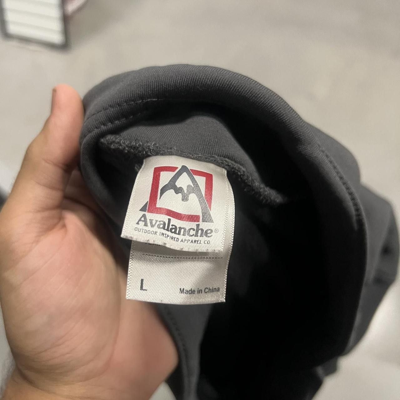Avalanche × Vintage Vintage Y2K/2000s Grey Avalanche Sweatpants ! Size US 34 / EU 50 - 5 Thumbnail