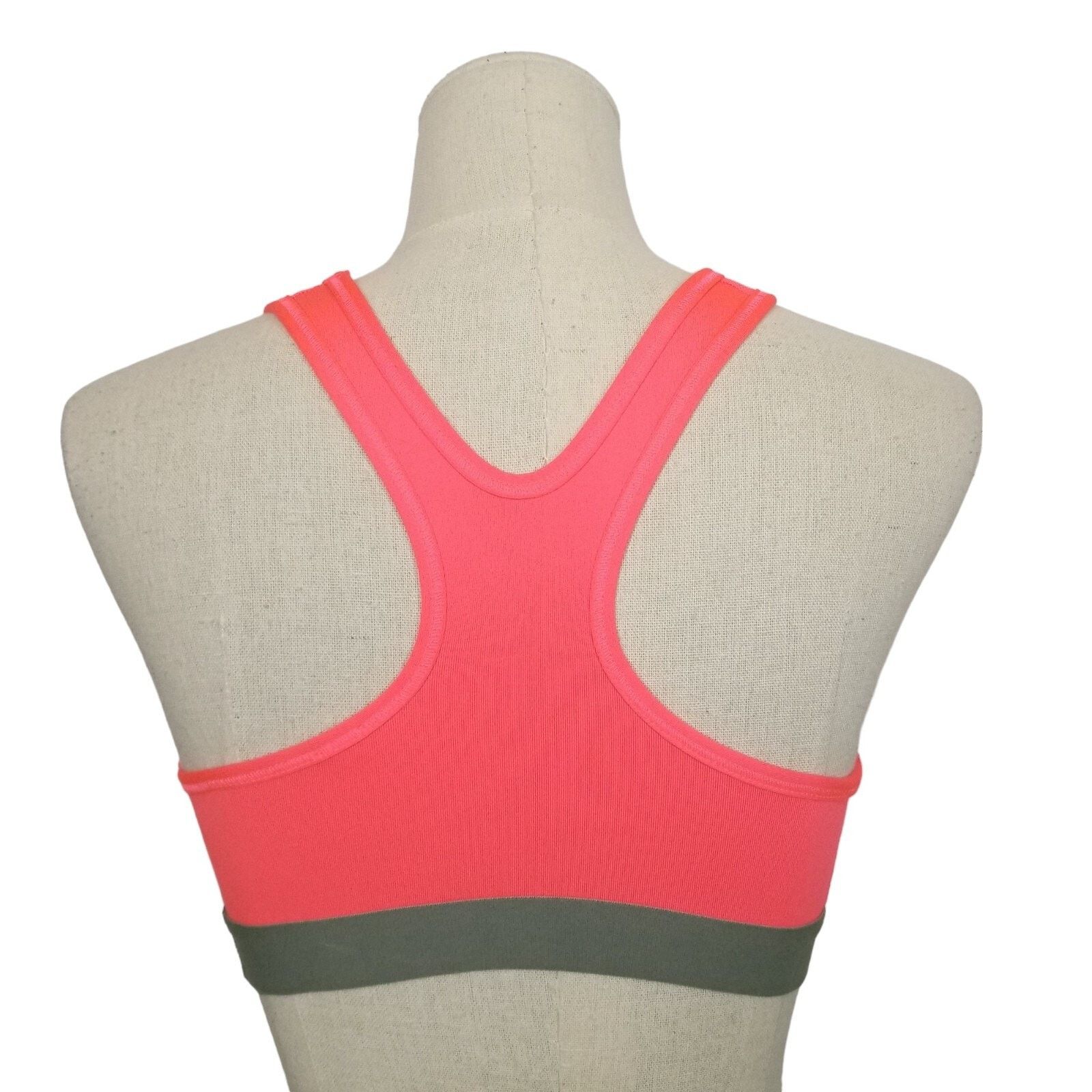 Nike Nike Sports Bra Neon Coral Sz Small Size S / US 4 / IT 40 - 3 Thumbnail