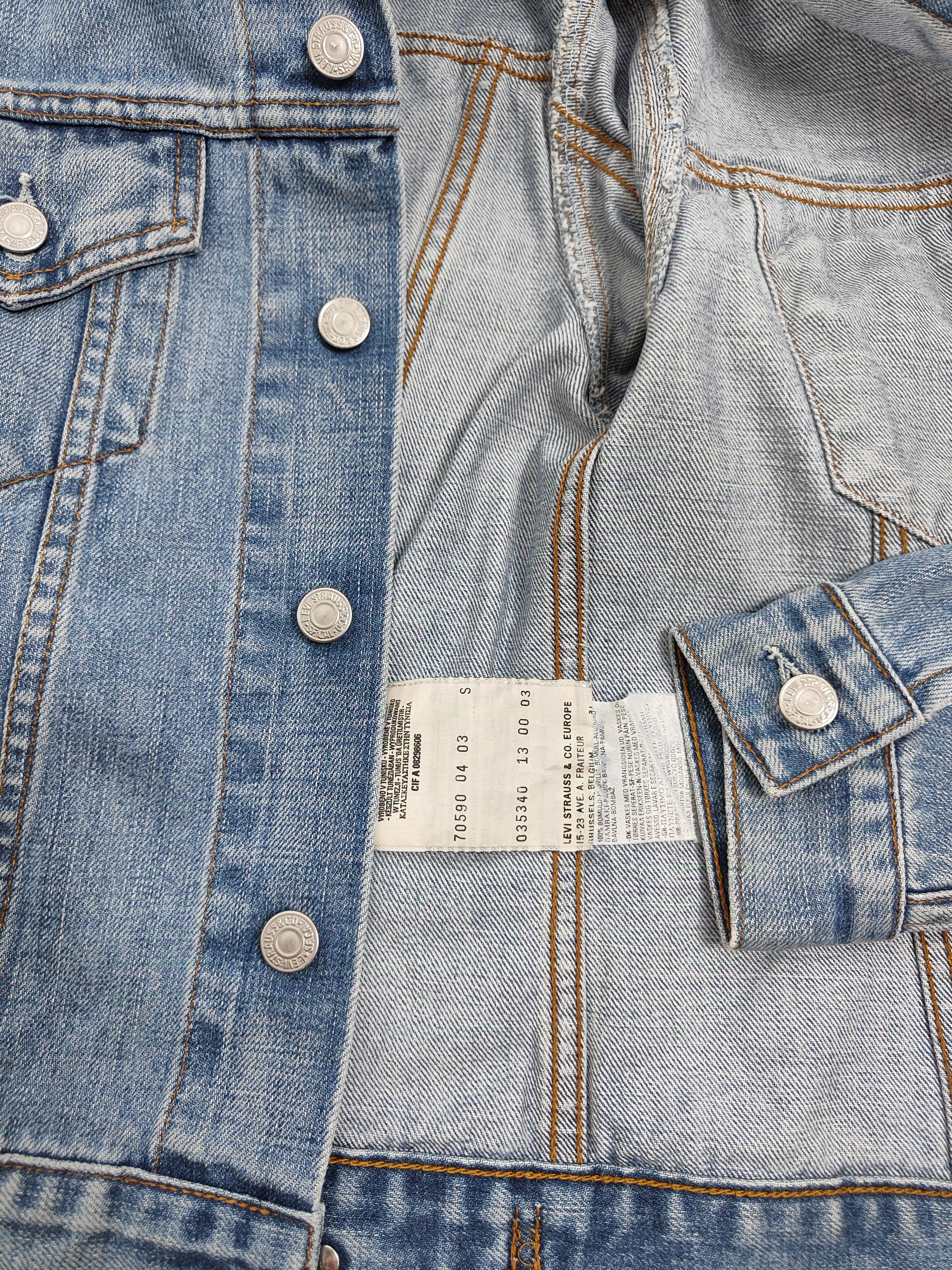 Levi's Vintage Levis Trucker Denim Jeans Jacket Size S / US 4 / IT 40 - 5 Thumbnail