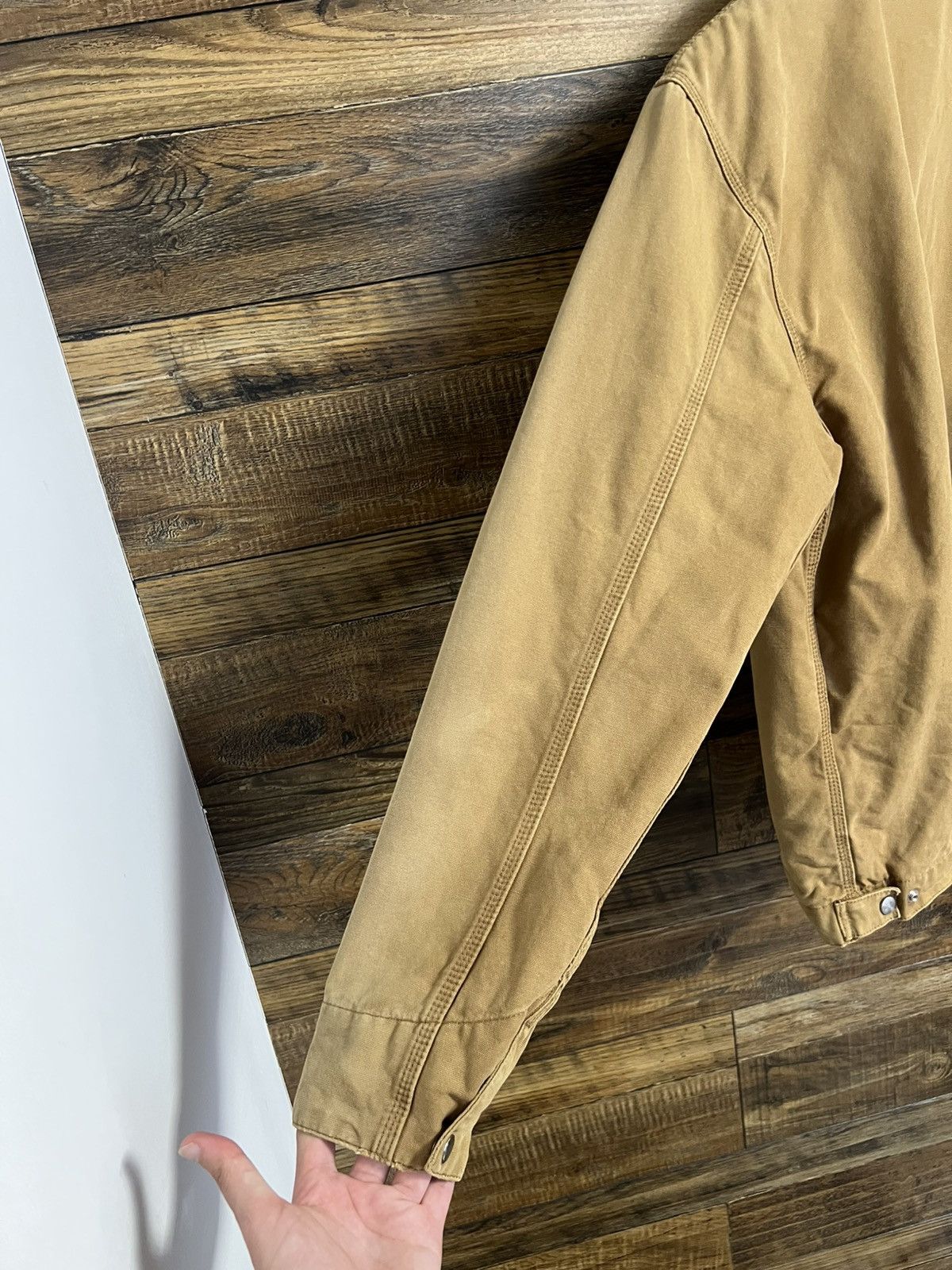 Carhartt CARHARTT DETROIT Jacket Vintage y2k FADED THRASHED Size US XL / EU 56 / 4 - 10 Thumbnail