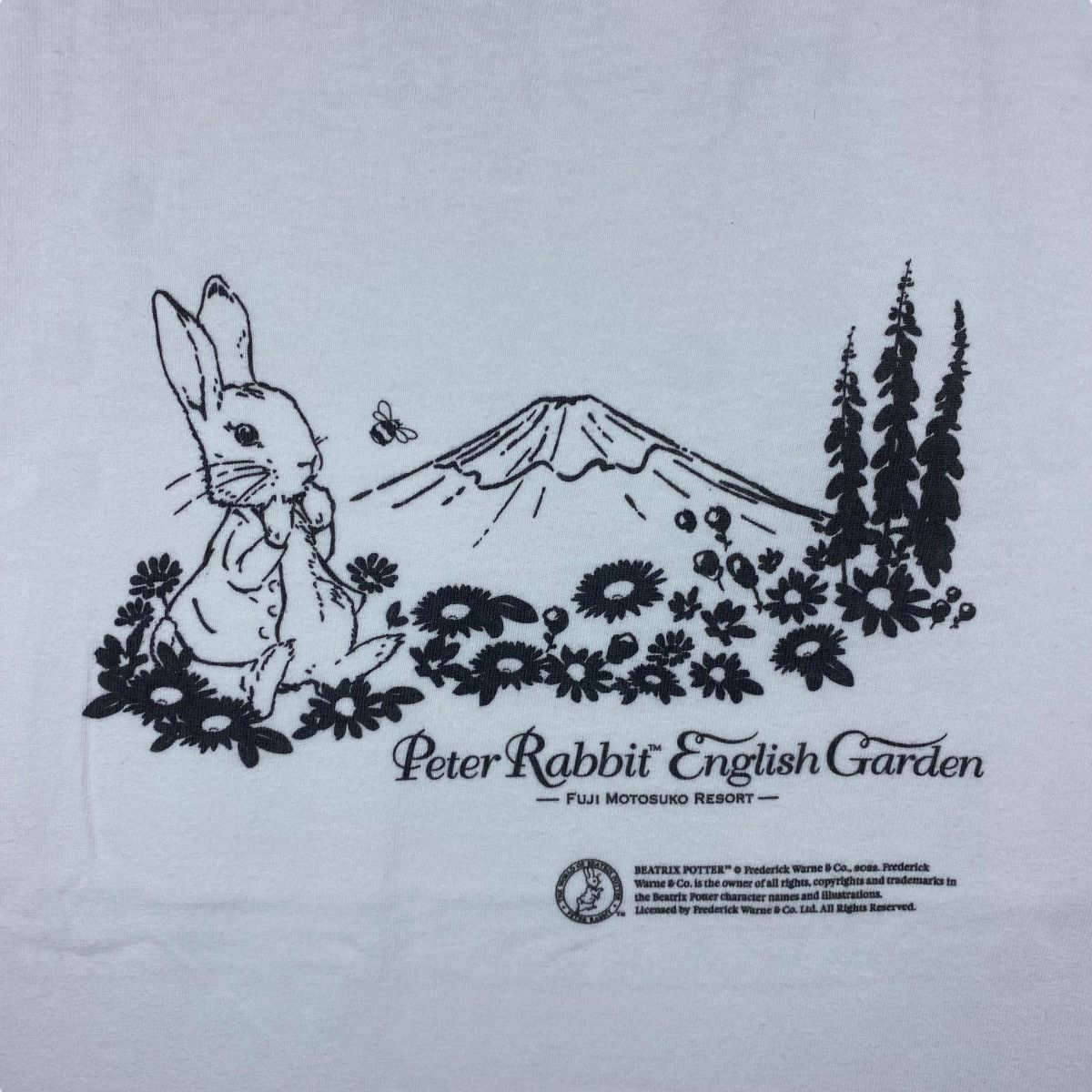 Vintage Vintage PETER RABBIT English Garden Graphic Tee Shirt Small Size US S / EU 44-46 / 1 - 2 Thumbnail