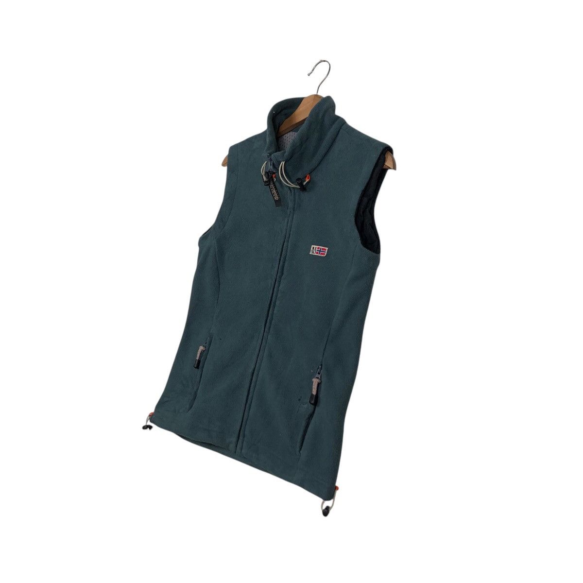 Japanese Brand 📌Vintage Fleece Sherpa Vest Jacket Napapijri Size US S / EU 44-46 / 1 - 3 Thumbnail