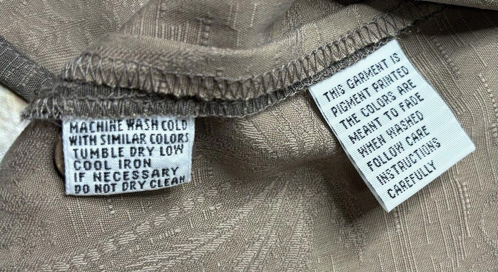Tommy Bahama Tommy Bahama Silk Shirt Men's Small Palm Trees Huts Floral Size US S / EU 44-46 / 1 - 9 Thumbnail