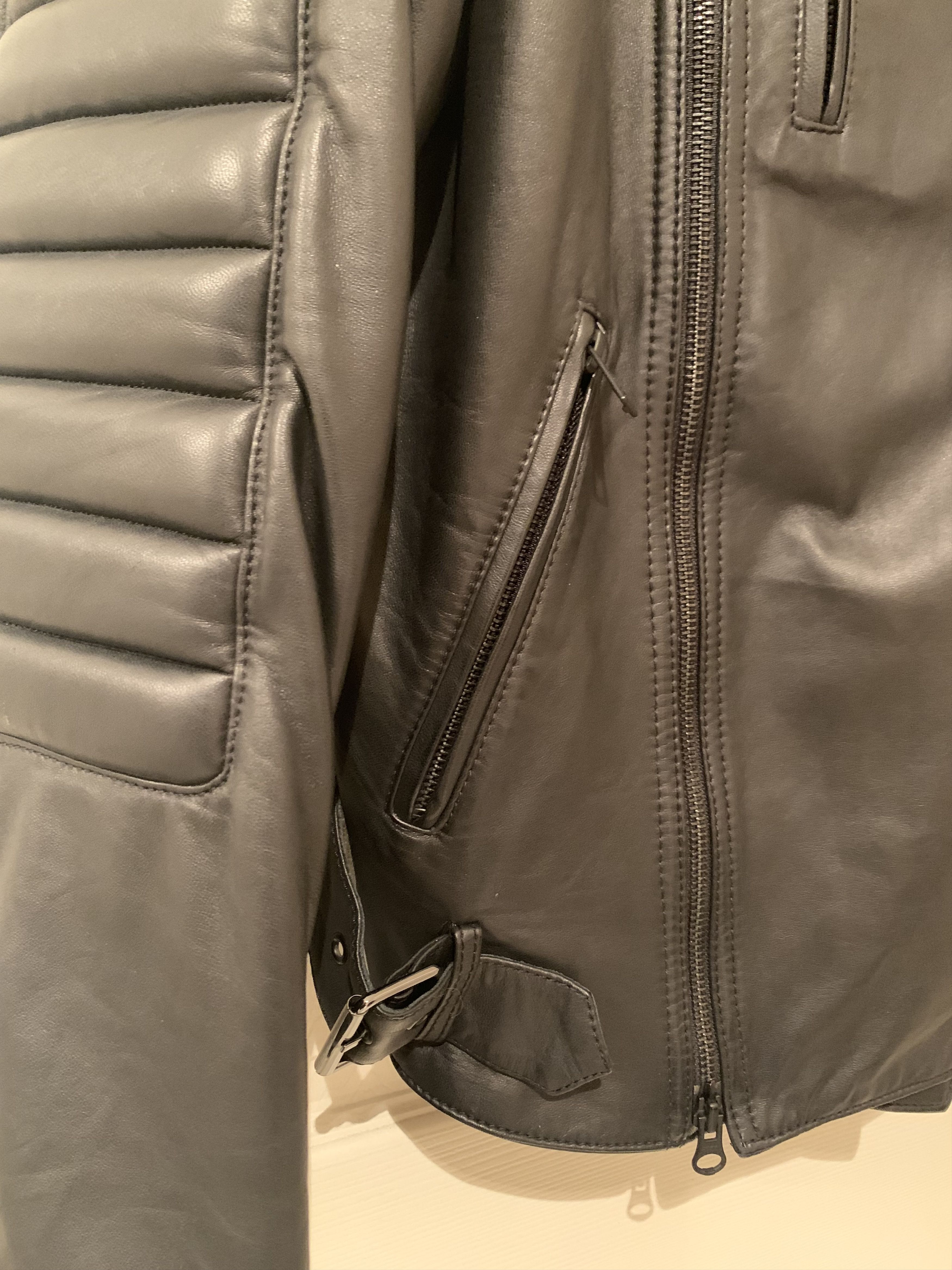 Y-3 Y-3 Lamb Leather Biker Jacket Yohji Yamamoto Size US M / EU 48-50 / 2 - 12 Thumbnail
