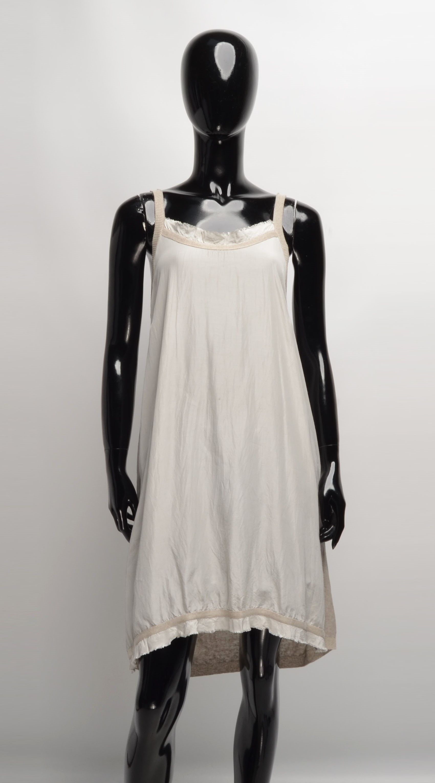 Trussardi × Vintage Vintage Trussardi Jeans Coquette Cottagecore Mini Dress Size L / US 10 / IT 46 - 1 Thumbnail