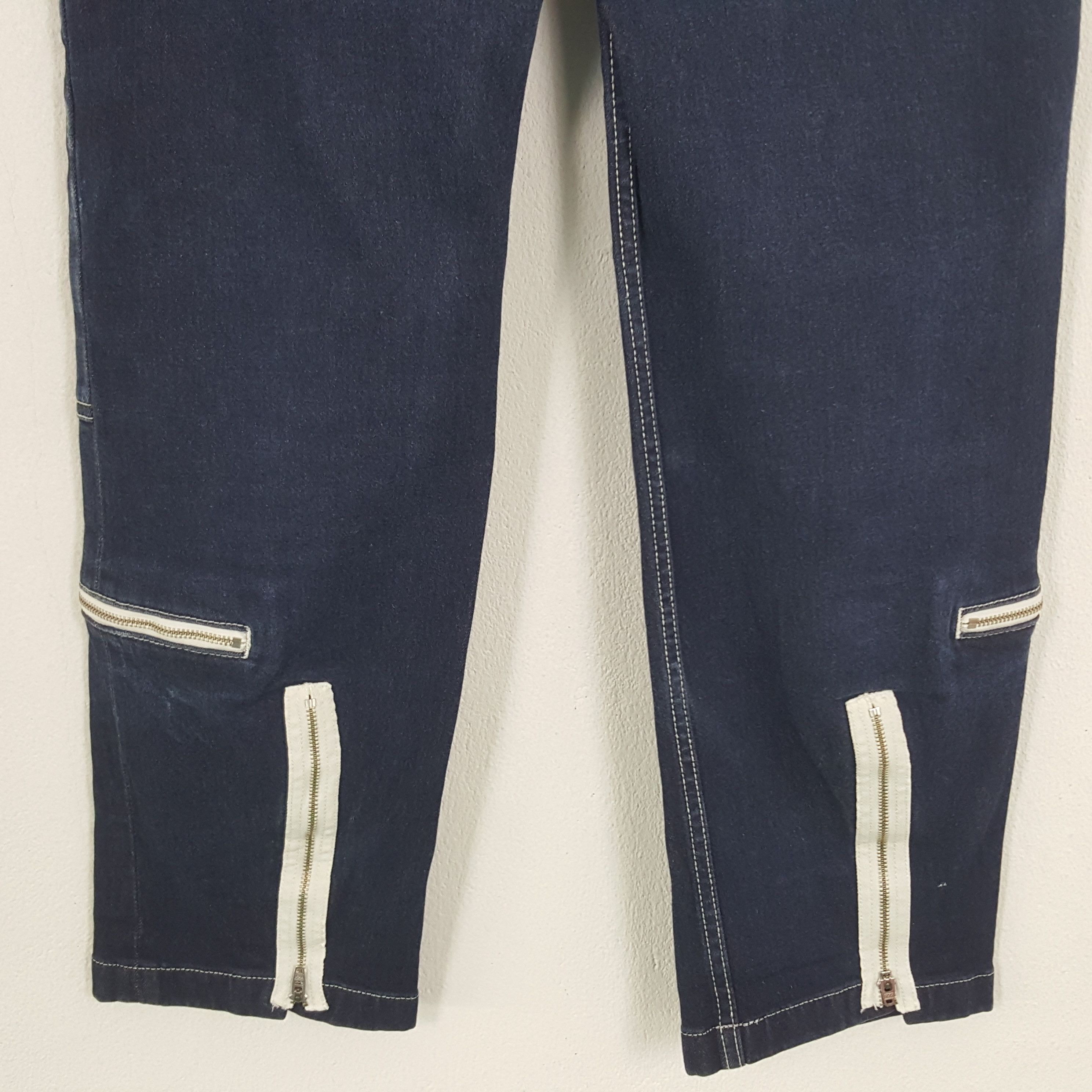 Japanese Brand × Vintage Vintage Xgirl Japanese Cargo Multi Zipper Pants Size US 27 - 6 Thumbnail