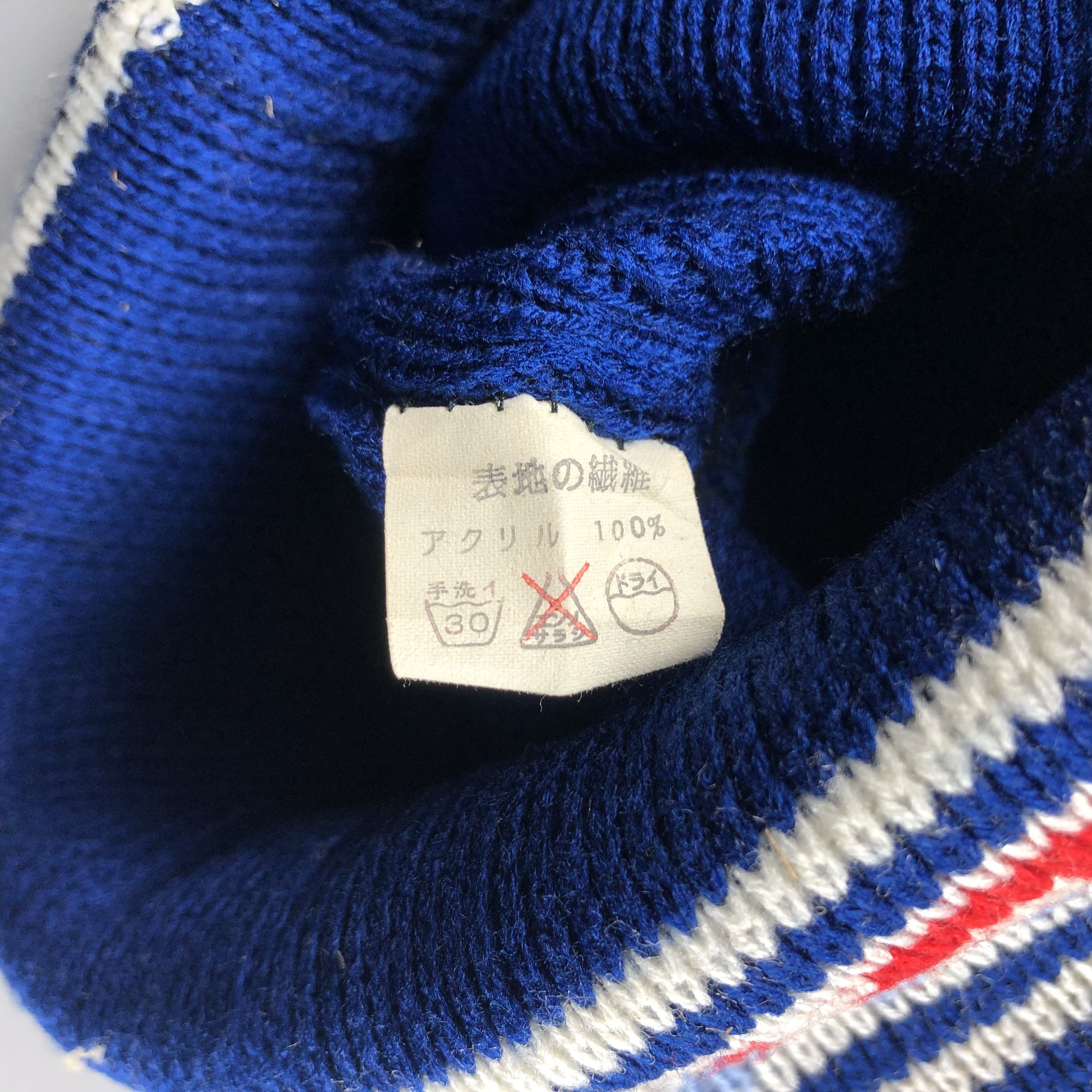 Japanese Brand × Vintage Ski Fair Isle Beanie Snow Hat Snow Cap -D413 Size ONE SIZE - 4 Thumbnail