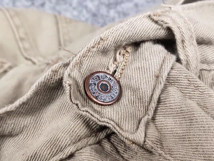 Levi's Vintage Levi's 646 0419 Big E Orange Tag Jeans Beige Pants Size US 30 / EU 46 - 21 Thumbnail