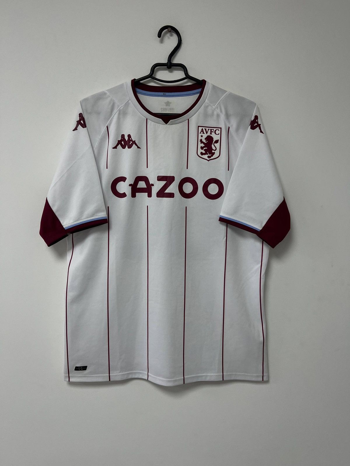 Kappa Aston Villa Evans Legend 2021/2022 Football Shirt Kappa XL Size US XL / EU 56 / 4 - 2 Thumbnail