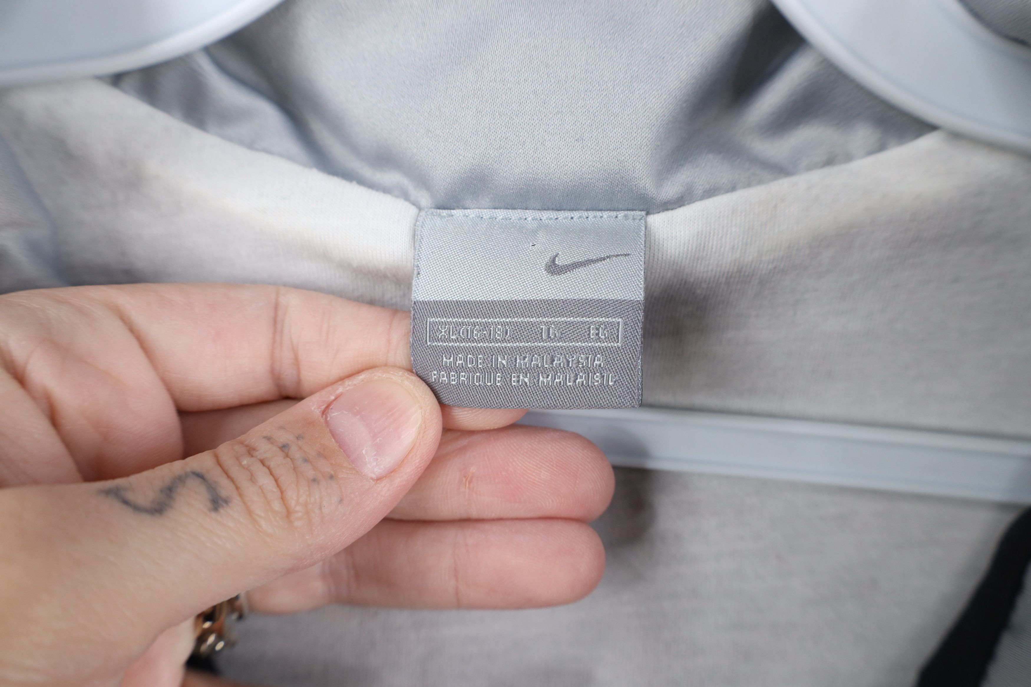 Nike Vintage Y2K Nike Scott Mini Swoosh Lined Windbreaker Jacket Size XL / US 12-14 / IT 48-50 - 9 Thumbnail