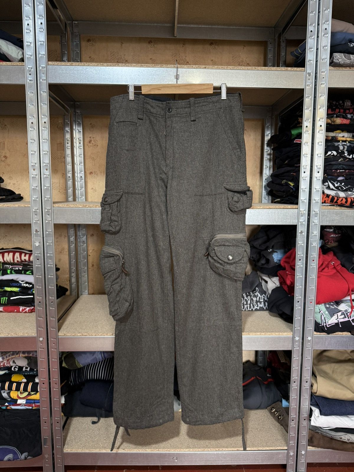 Polo Ralph Lauren × Ralph Lauren Vintage Polo Ralph Lauren Military Parachute Tactical Pants Size US 34 / EU 50 - 1 Thumbnail