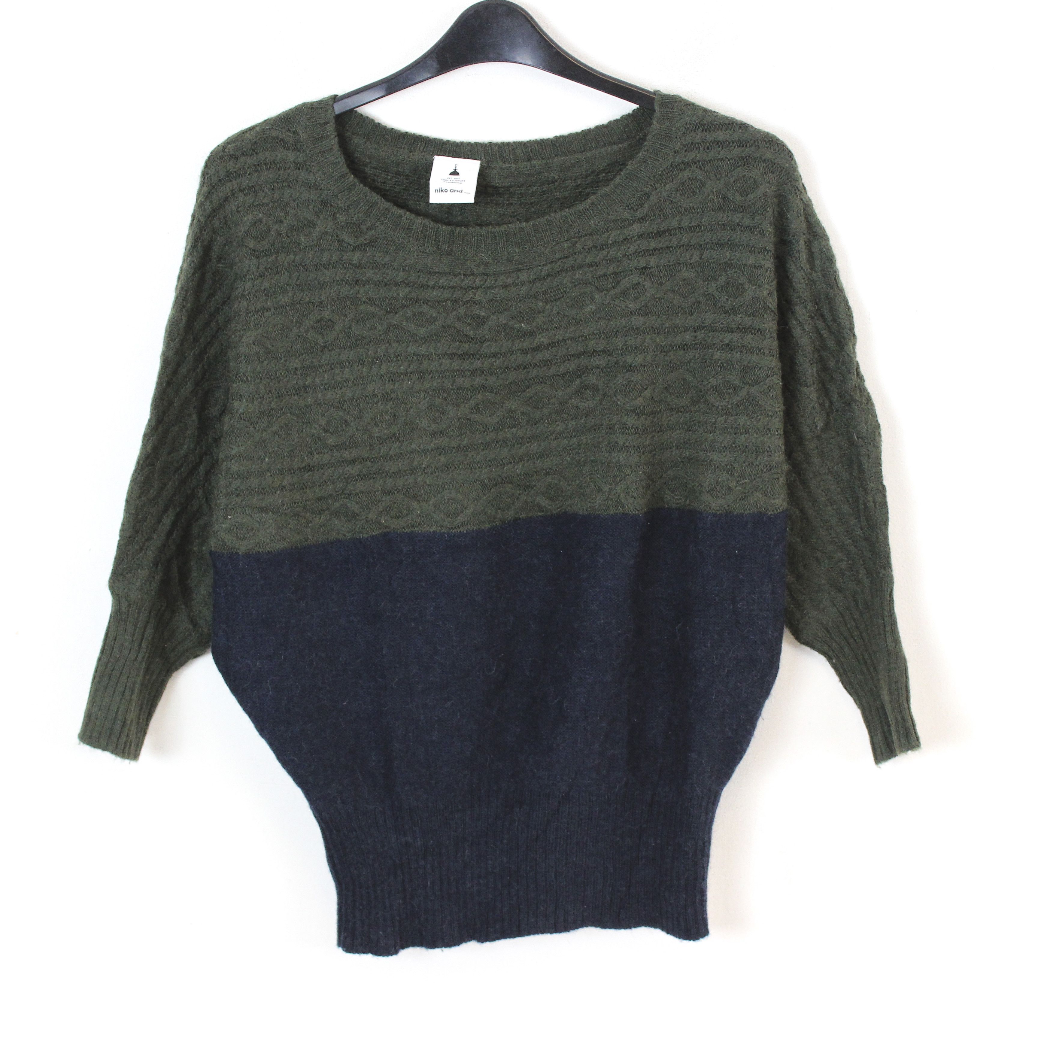 Japanese Brand Niko And... Women M Sweater Hoodie Pullover Sweatshirt Wool Size M / US 6-8 / IT 42-44 - 1 Thumbnail