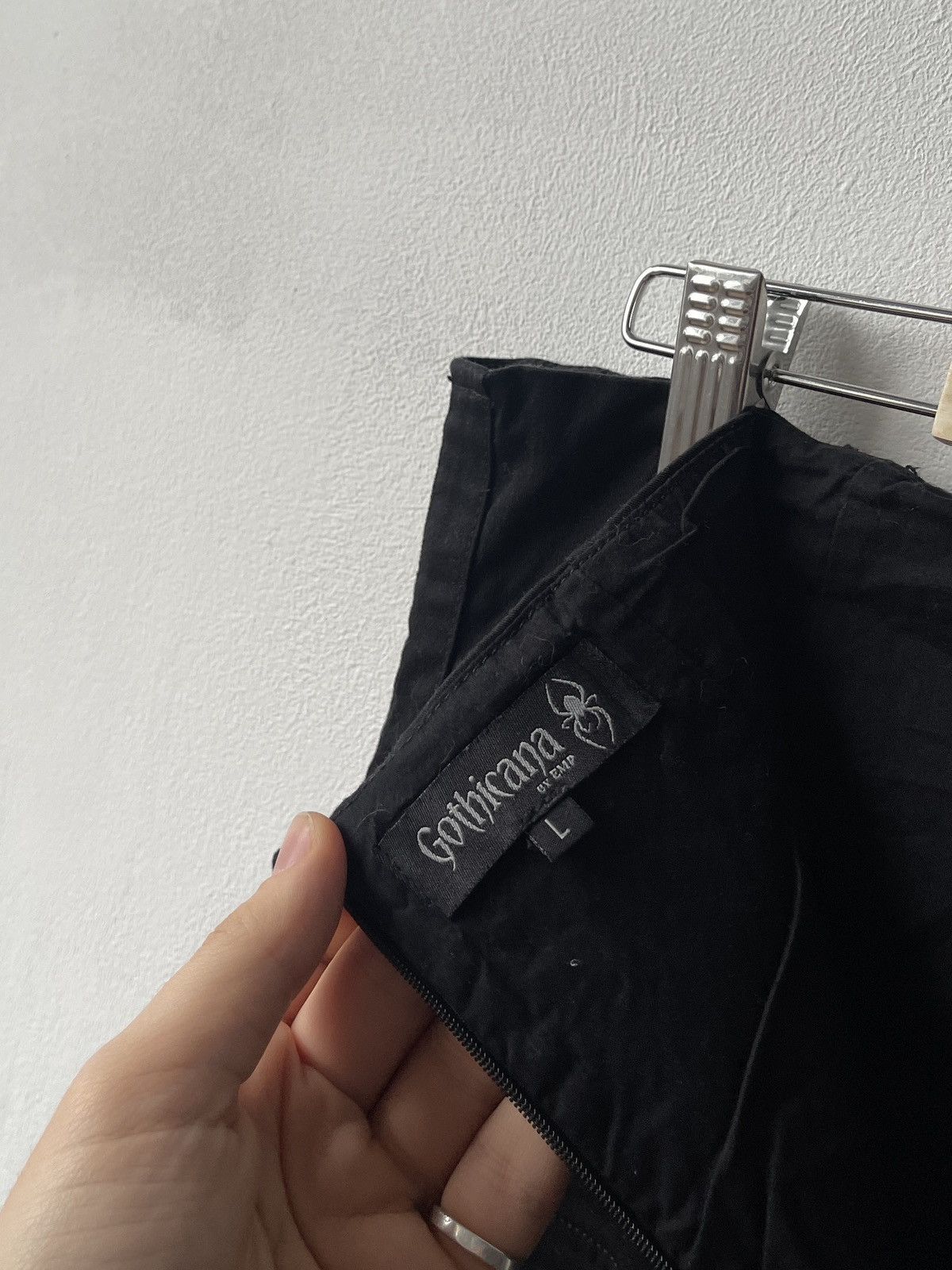 Japanese Brand × Vintage Y2K Gothicana Womens Cotton Maxi Skirt size L Size 30" / US 8 / IT 44 - 7 Thumbnail
