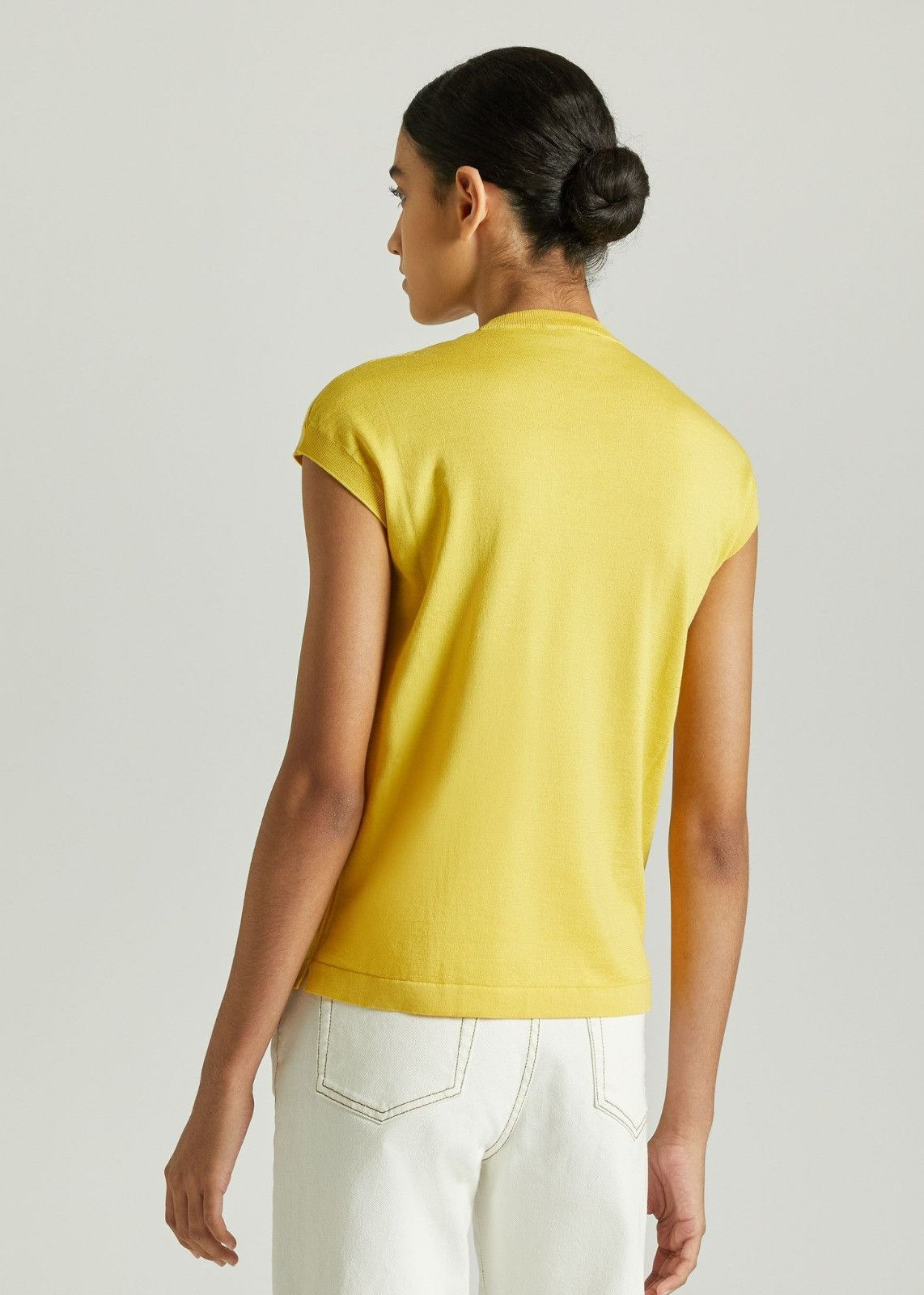 Loro Piana o1srvl11e0424 Sweater in Yellow Size XL / US 12-14 / IT 48-50 - 3 Thumbnail