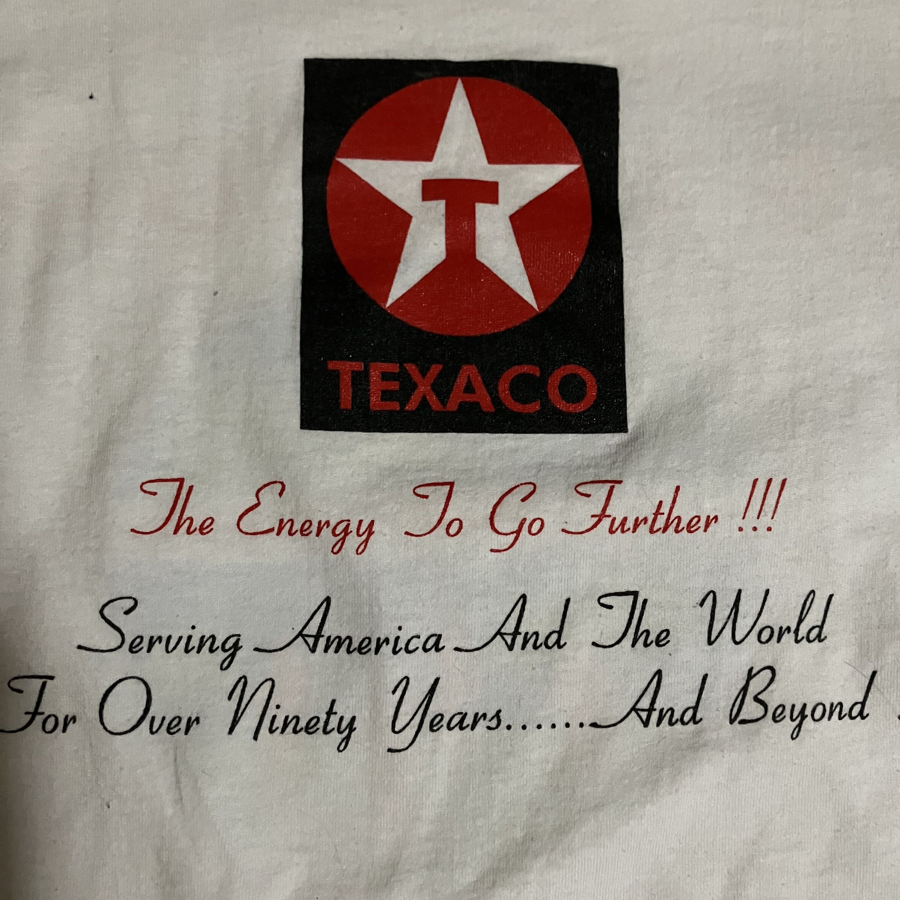 Vintage Vintage 1992 Texaco YMCA corporate cup Long Sleeve Size US XL / EU 56 / 4 - 4 Thumbnail