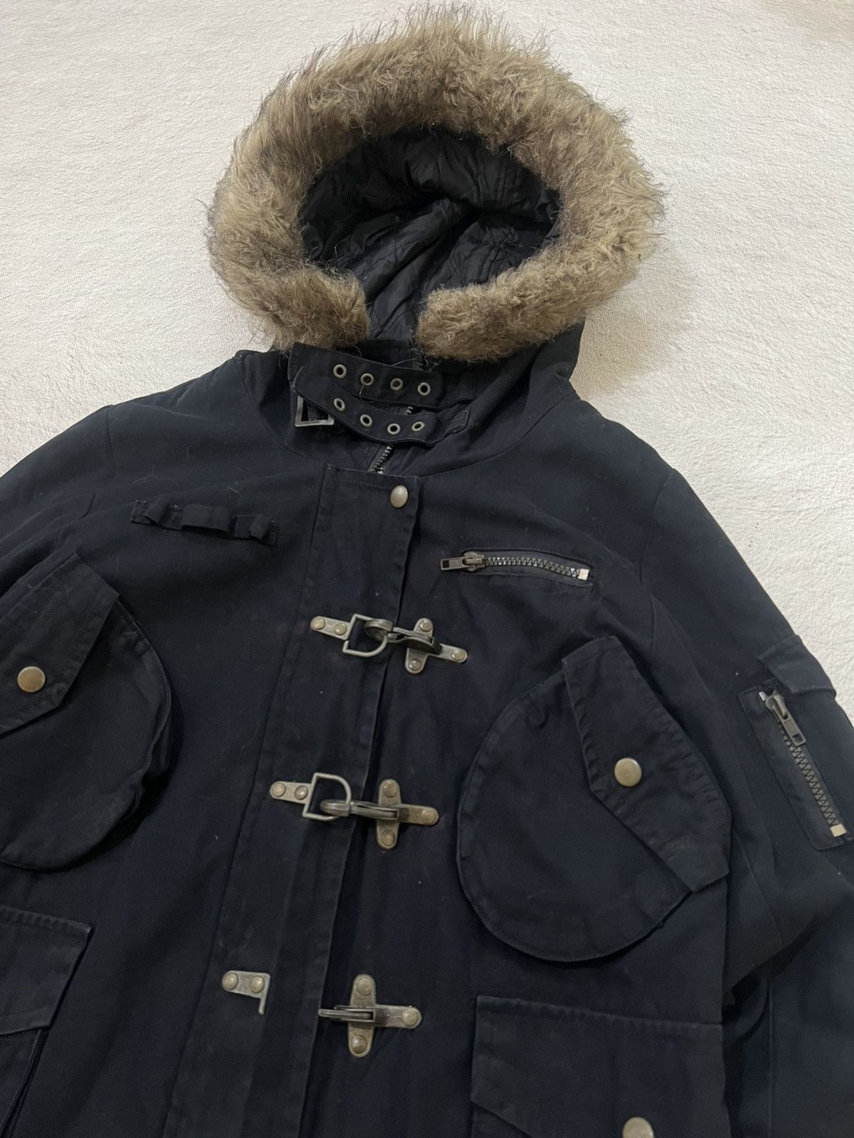 Hysteric Glamour × Undercover 2000s Japanese Y's Tornado Gimmick Fur Work y2k Lgb Ifsix Size US M / EU 48-50 / 2 - 3 Thumbnail