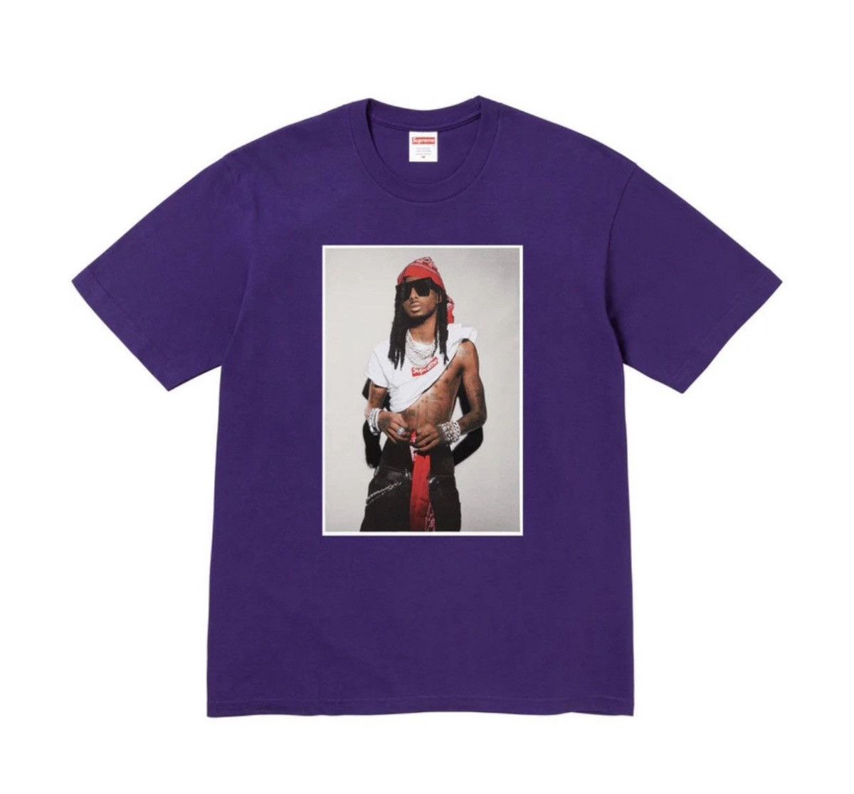 Supreme Supreme Playboi Carti tee purple Size US M / EU 48-50 / 2 - 1 Thumbnail