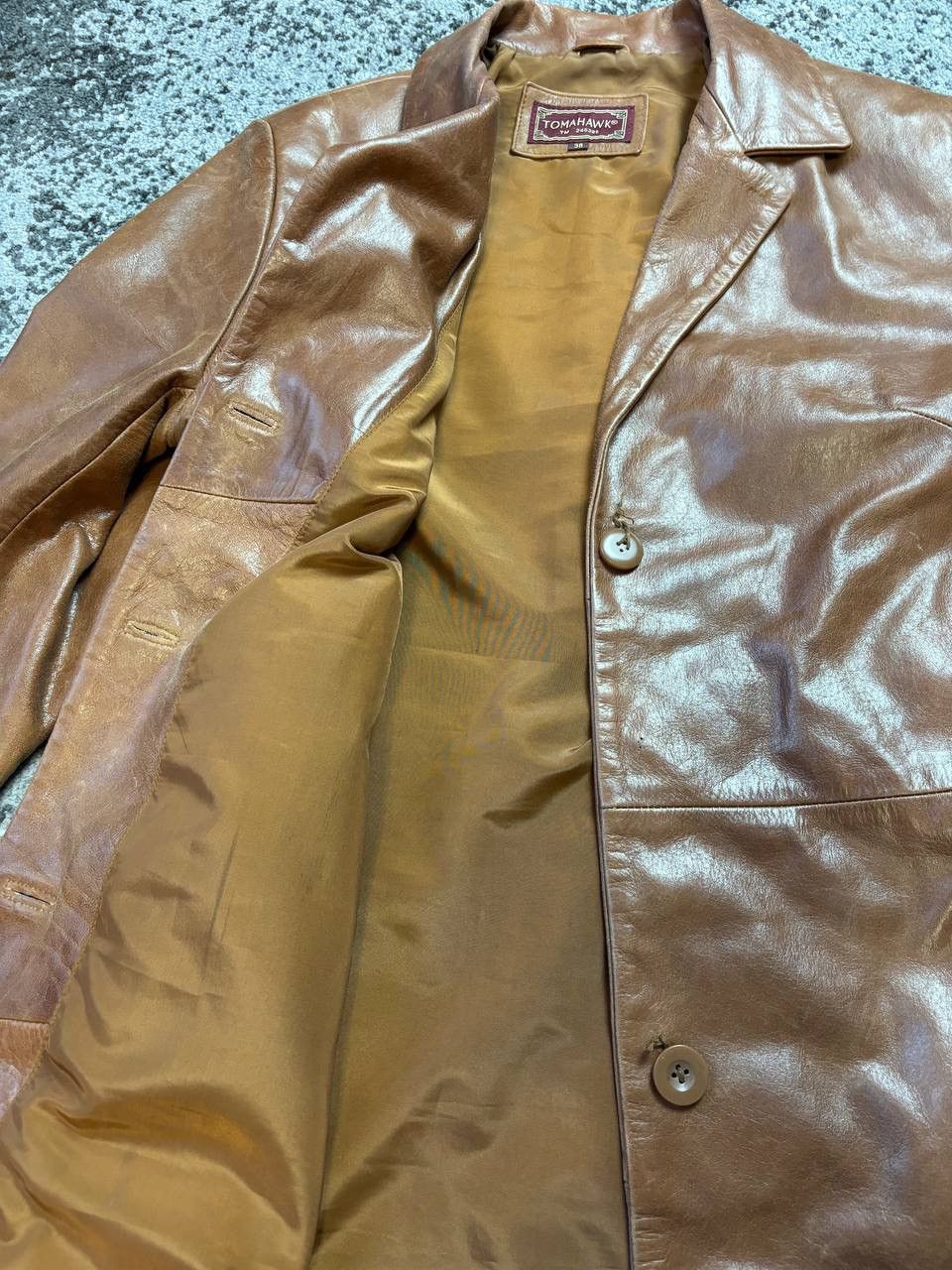 If Six Was Nine × Vintage Vintage Y2K Brown Avantgarde Tomahawk Long Coat Jacket Size US S / EU 44-46 / 1 - 5 Thumbnail