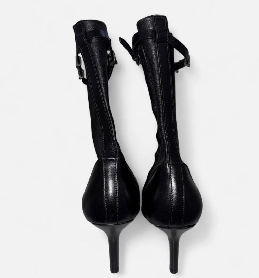 Juun.J JUUN.J pointed ankle boots black with logo Size US 7.5 / IT 37.5 - 4 Thumbnail