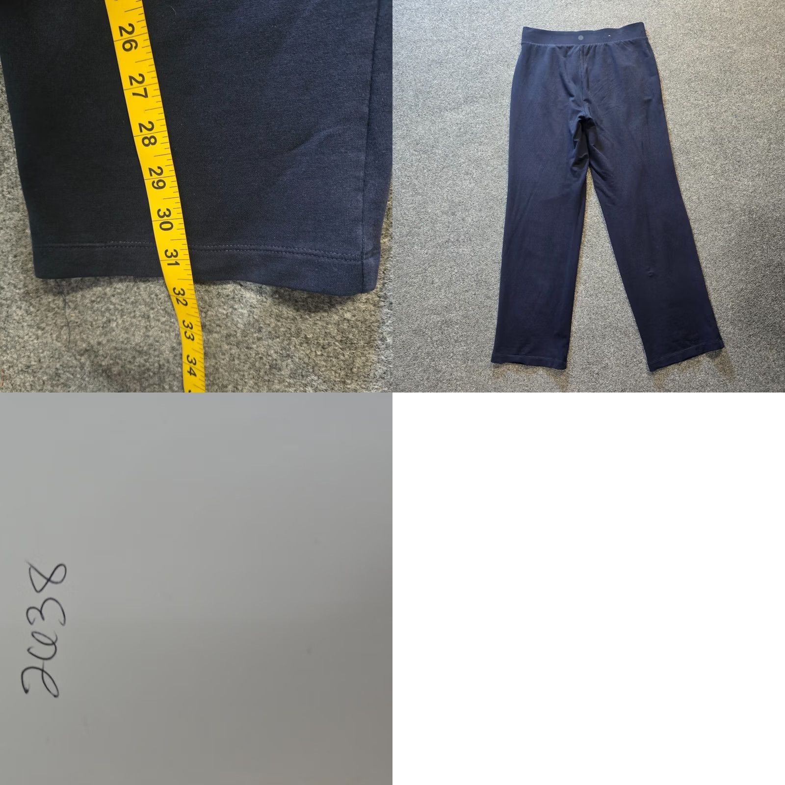 Talbots Talbots Pants Women Size Small Navy Blue Relaxed Pull On Sweatpants Casual Size 28" / US 6 / IT 42 - 8 Thumbnail