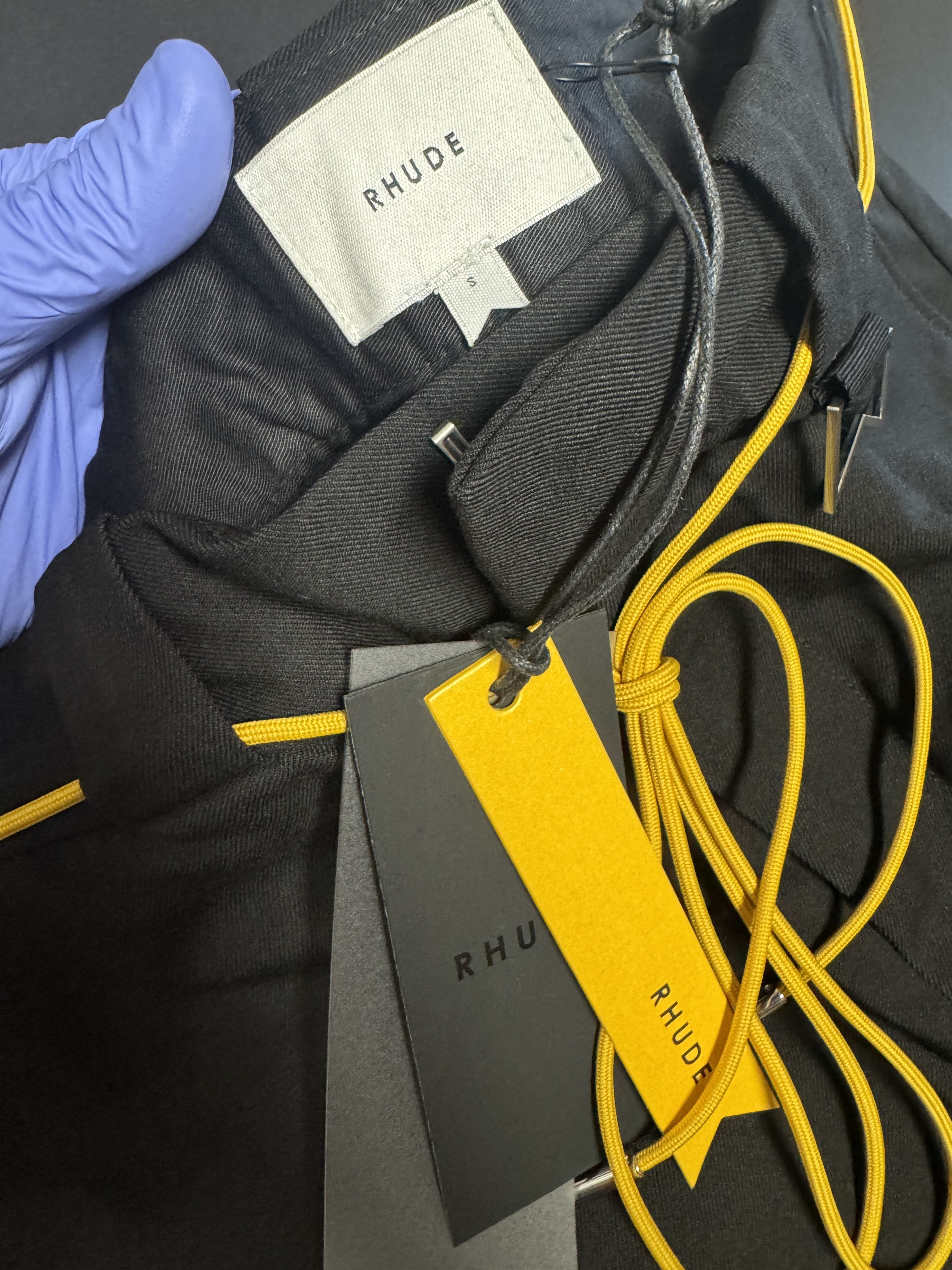 Rhude Rhude Drawstring Trousers Black Size US 30 / EU 46 - 4 Thumbnail