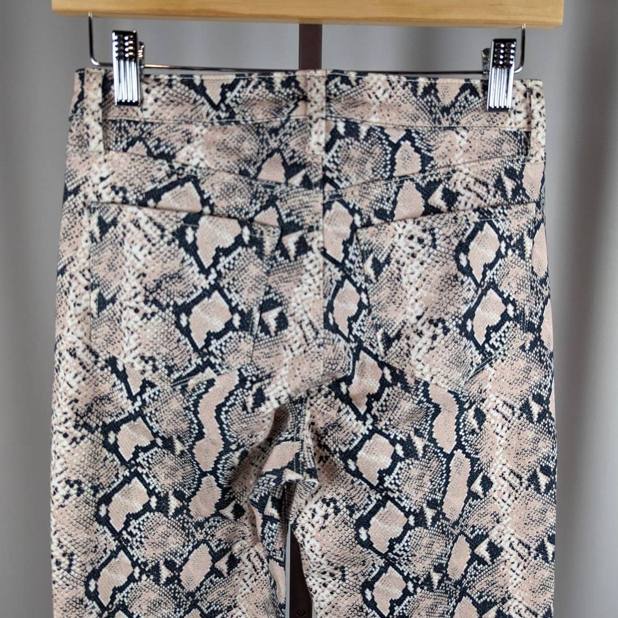 L'AGENCE L’AGENCE Marguerite Pink Python Print High Rise Jeans Size 25" / US 0 / IT 36 - 5 Thumbnail