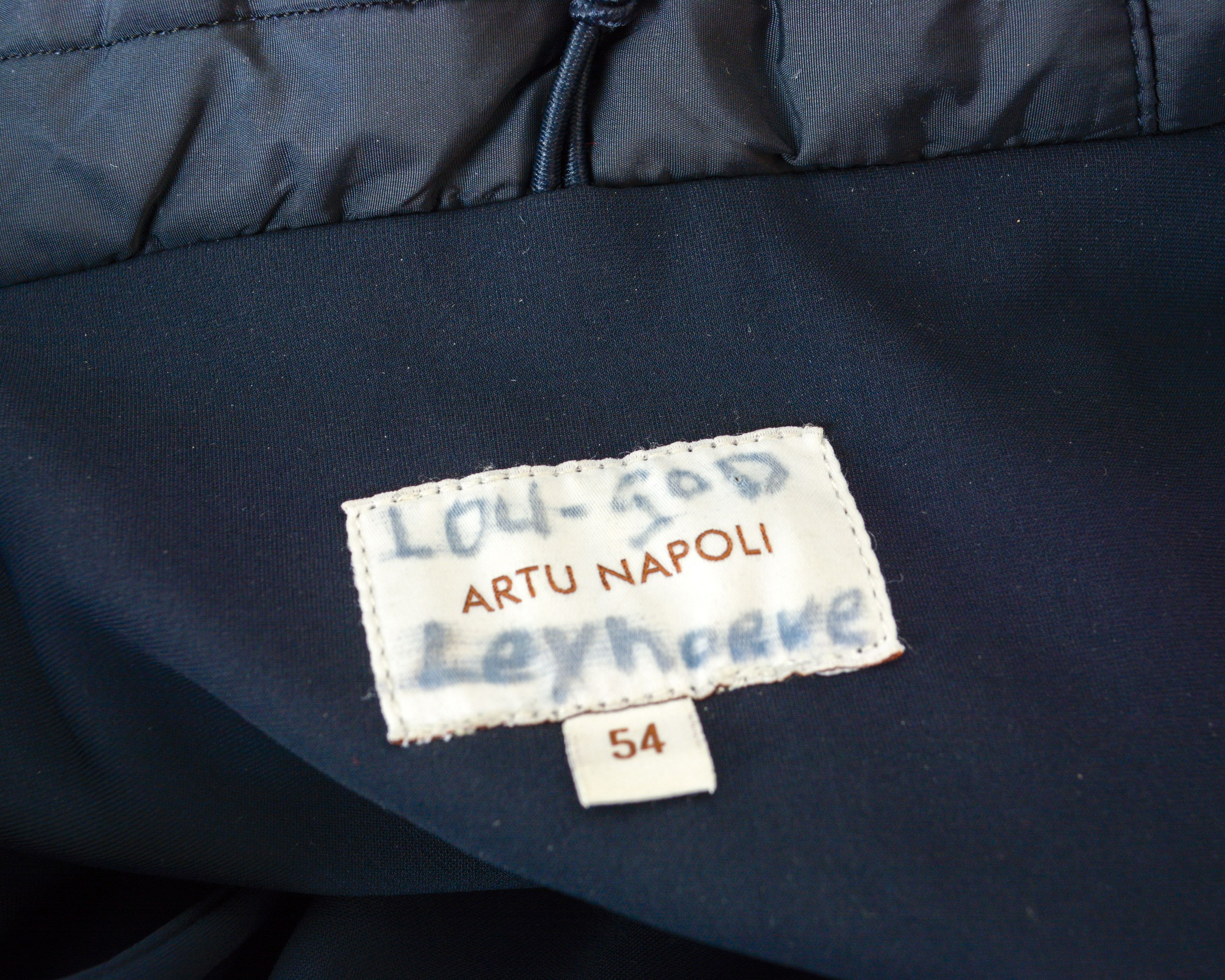 Other ARTU NAPOLI Hooded Rain Coat Jacket XL Insulated Tapped Size US XL / EU 56 / 4 - 4 Thumbnail