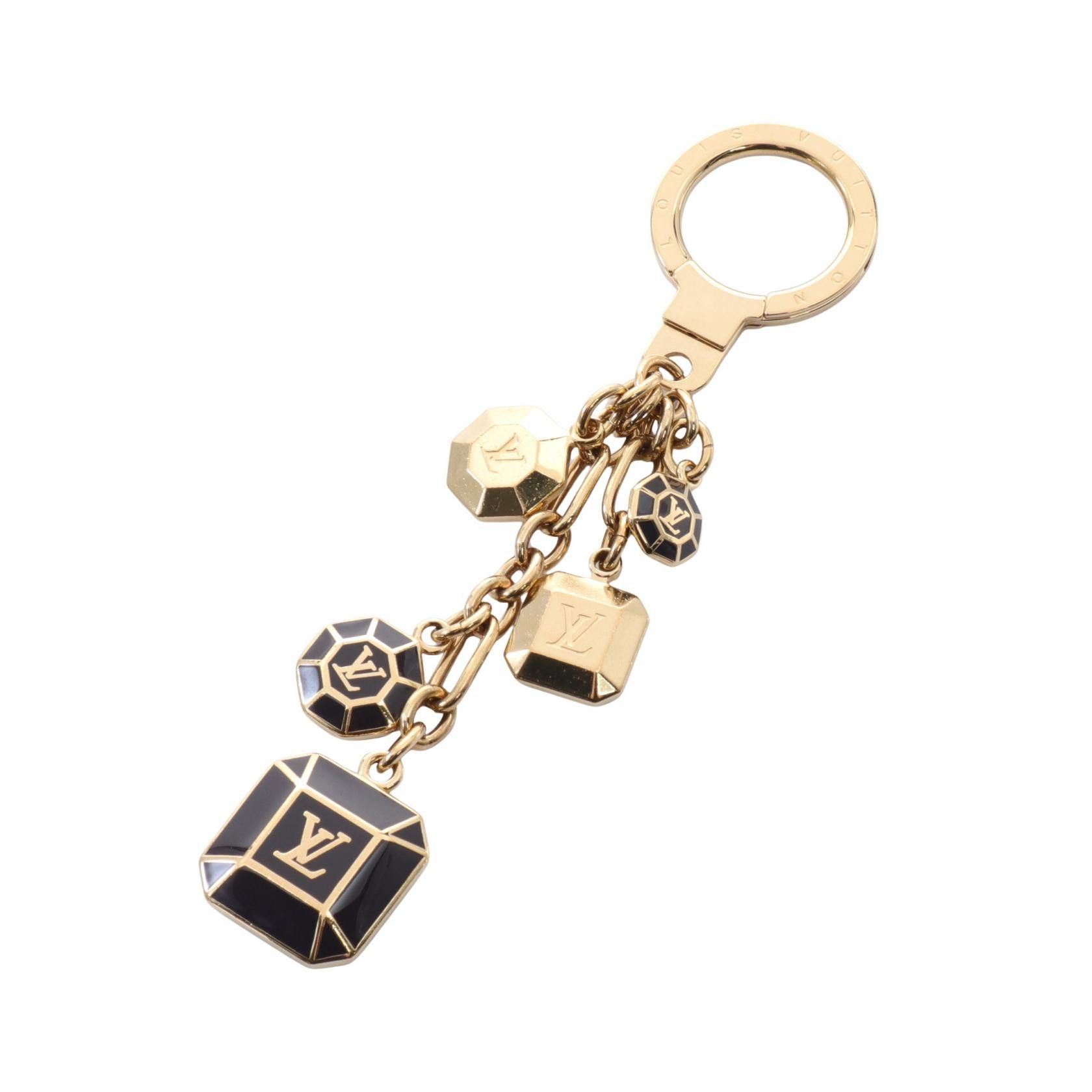 Louis Vuitton Louis Vuitton Cabochon Keychain Metal Key Holder M66001 in Great Condition Size ONE SIZE - 1 Thumbnail