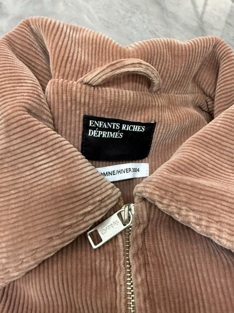 Enfants Riches Deprimes Enfants Riches Déprimés 24FW lotus pink velvet embroidered Size US XL / EU 56 / 4 - 4 Thumbnail