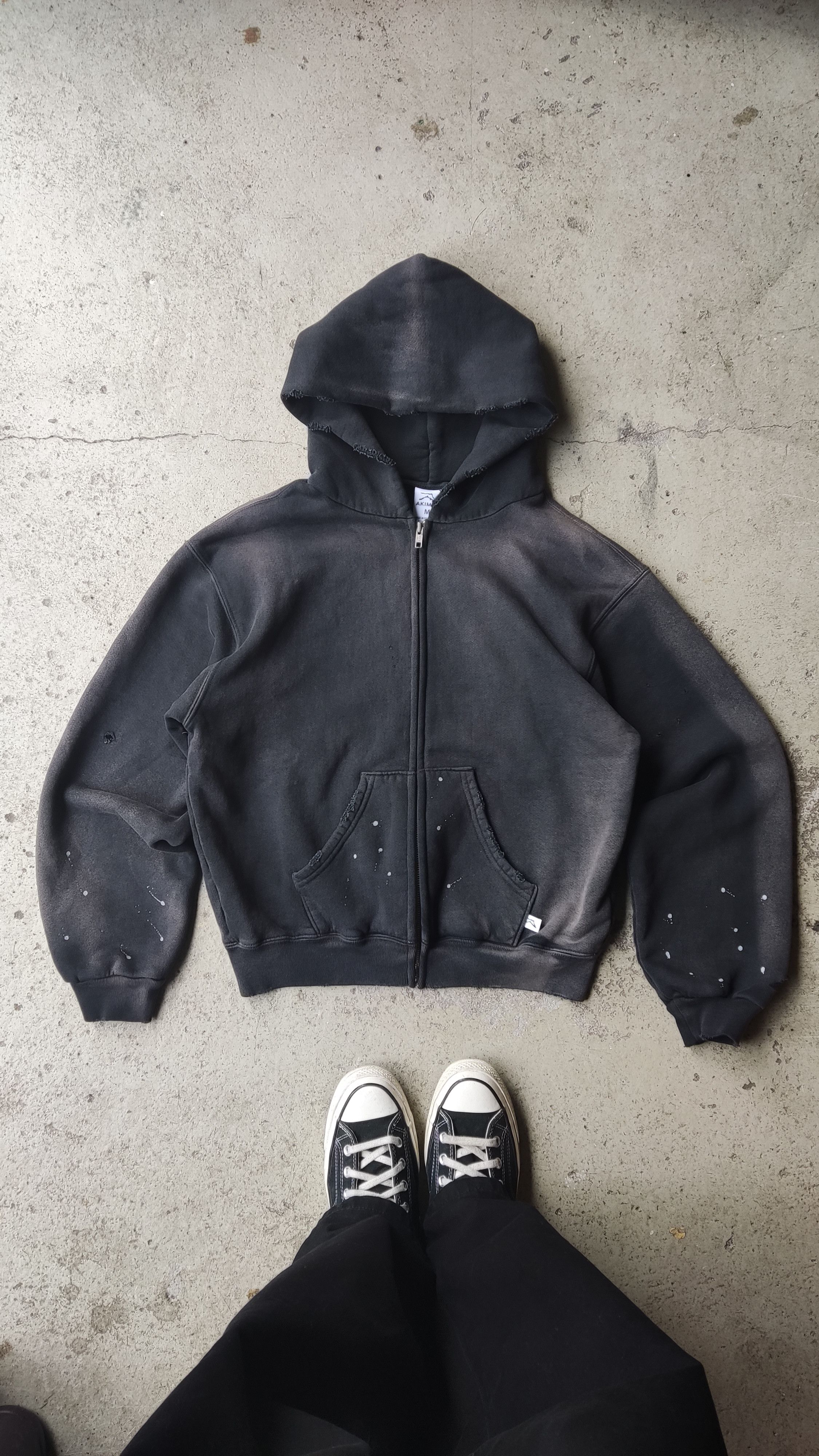 Akimbo Club Akimbo Club NY Noodle Zip Hoodie Black | Grailed
