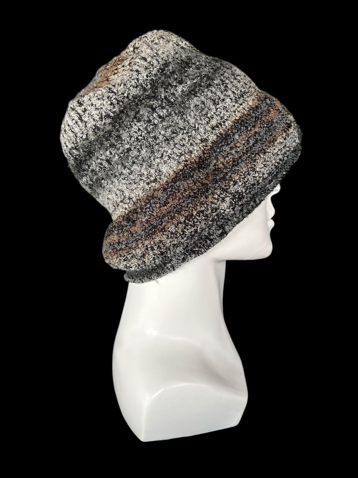 Japanese Brand × Kapital × Vintage Japanese Vintage knitt Hats Rare 🎌☠️ Size ONE SIZE - 2 Thumbnail