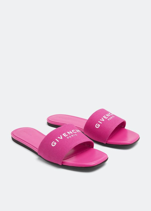 Givenchy o1loc1c0724 Flat Sandals Pink Size US 6 / IT 36 - 4 Thumbnail