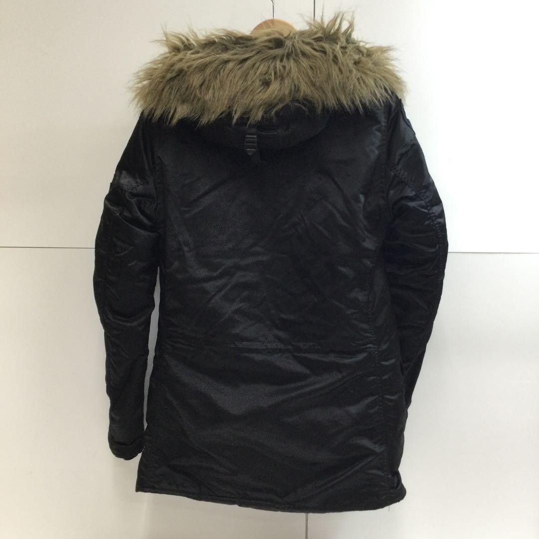 Hysteric Glamour Nylon N-3B Military Wool Fur Lined Hooded Flight Jacket Size S / US 4 / IT 40 - 2 Thumbnail