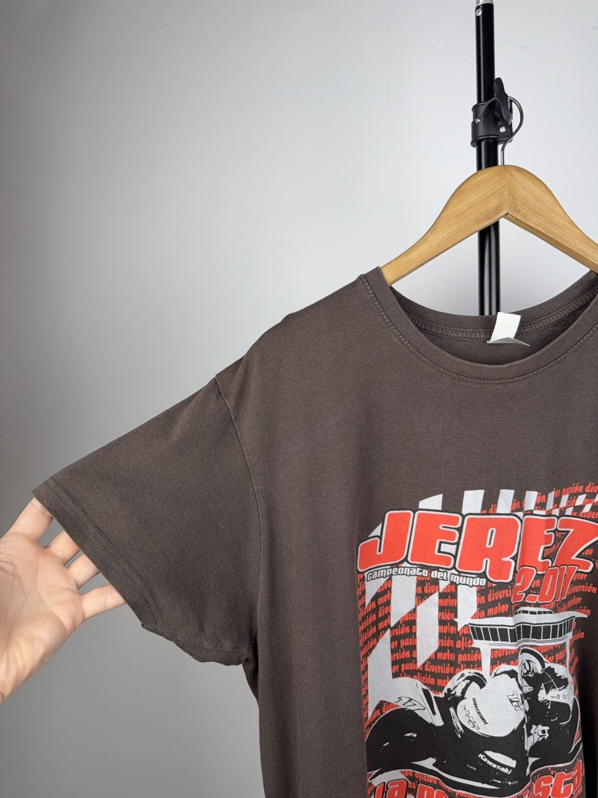 Other Vintage 2011 Jerez Racing T-Shirt Motorcycle GP Spain Moto Size US XL / EU 56 / 4 - 2 Thumbnail