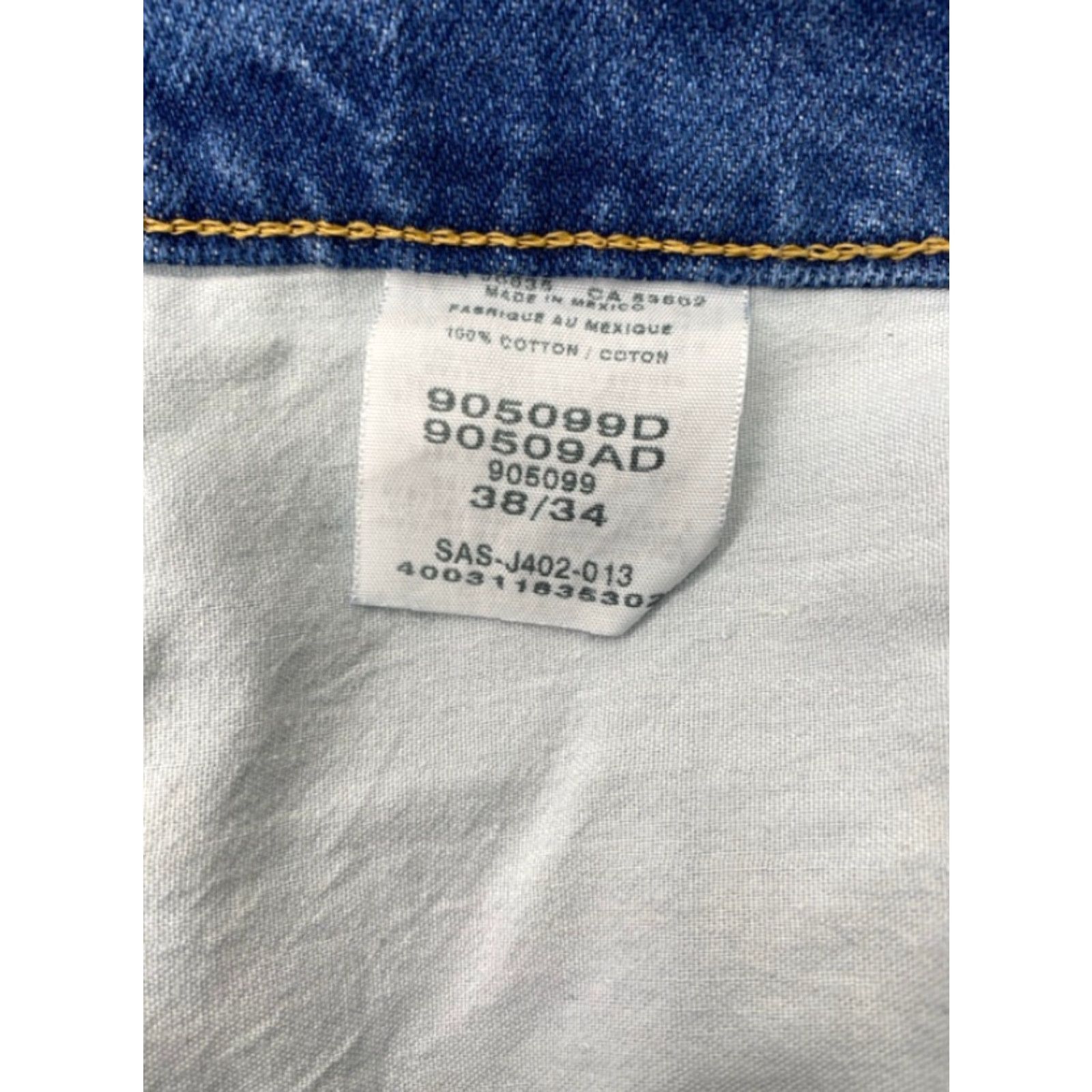 Vintage Cabela’s Jeans Men 38x34 Blue Denim Straight Relaxed Size US 38 / EU 54 - 7 Thumbnail