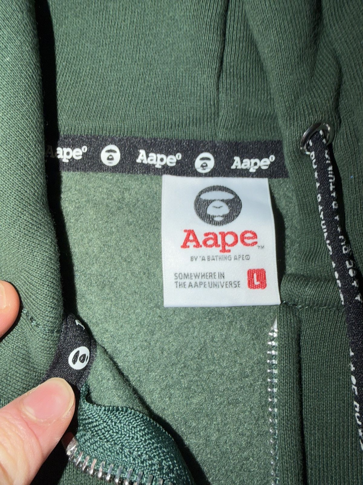 Aape Aape zip up hoodie Size US L / EU 52-54 / 3 - 3 Thumbnail
