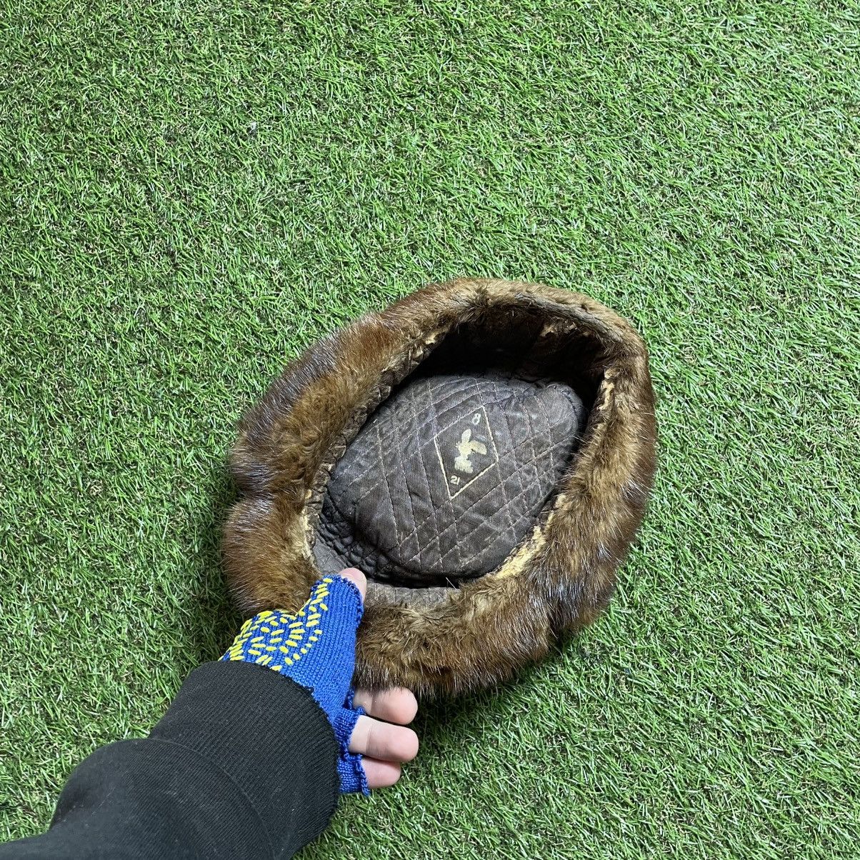 Vintage Vintage Karakul Fur Trapper Hat Archive Rare Headwear OS Size ONE SIZE - 7 Thumbnail