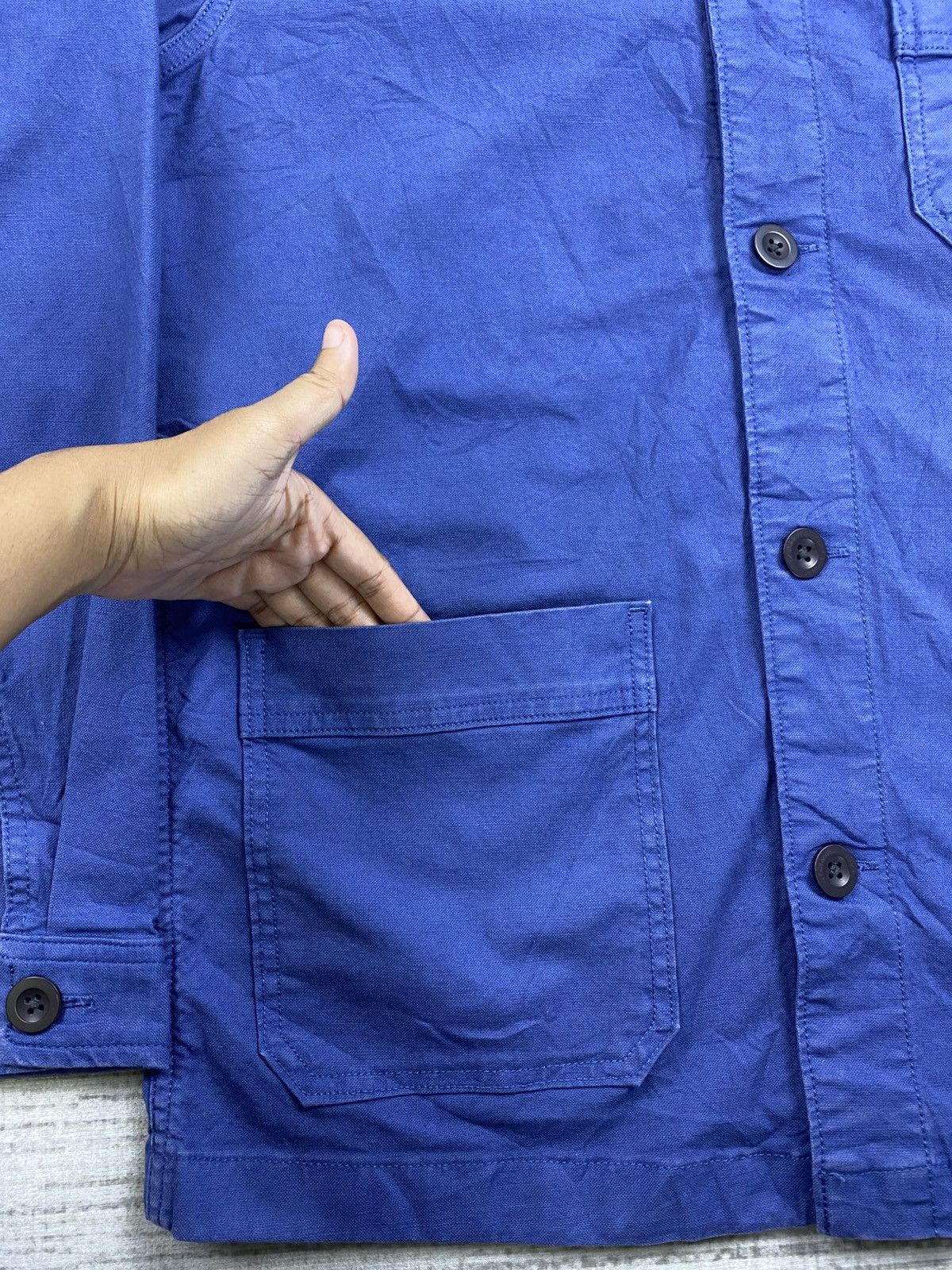 Lands' End Vintage Land’s End Workwear Buttoned Chore Jacket Size US M / EU 48-50 / 2 - 9 Thumbnail