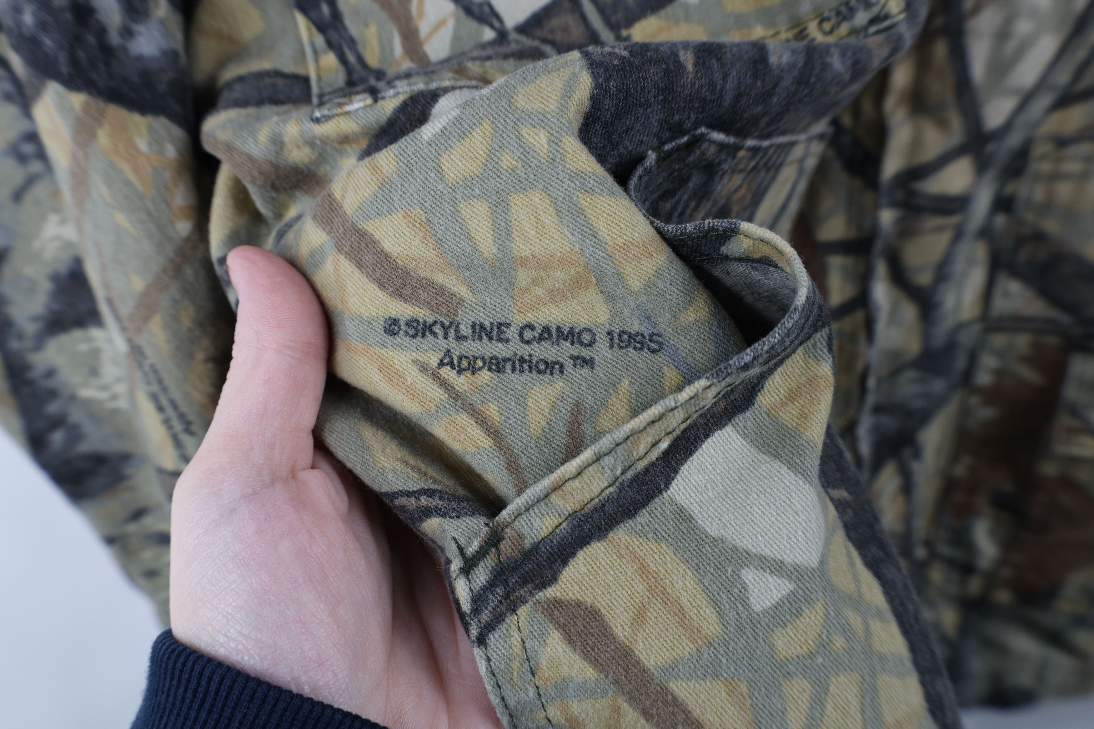 Vintage Vintage 90s Streetwear Skyline Camouflage Apparition Jacket Size US XL / EU 56 / 4 - 4 Thumbnail