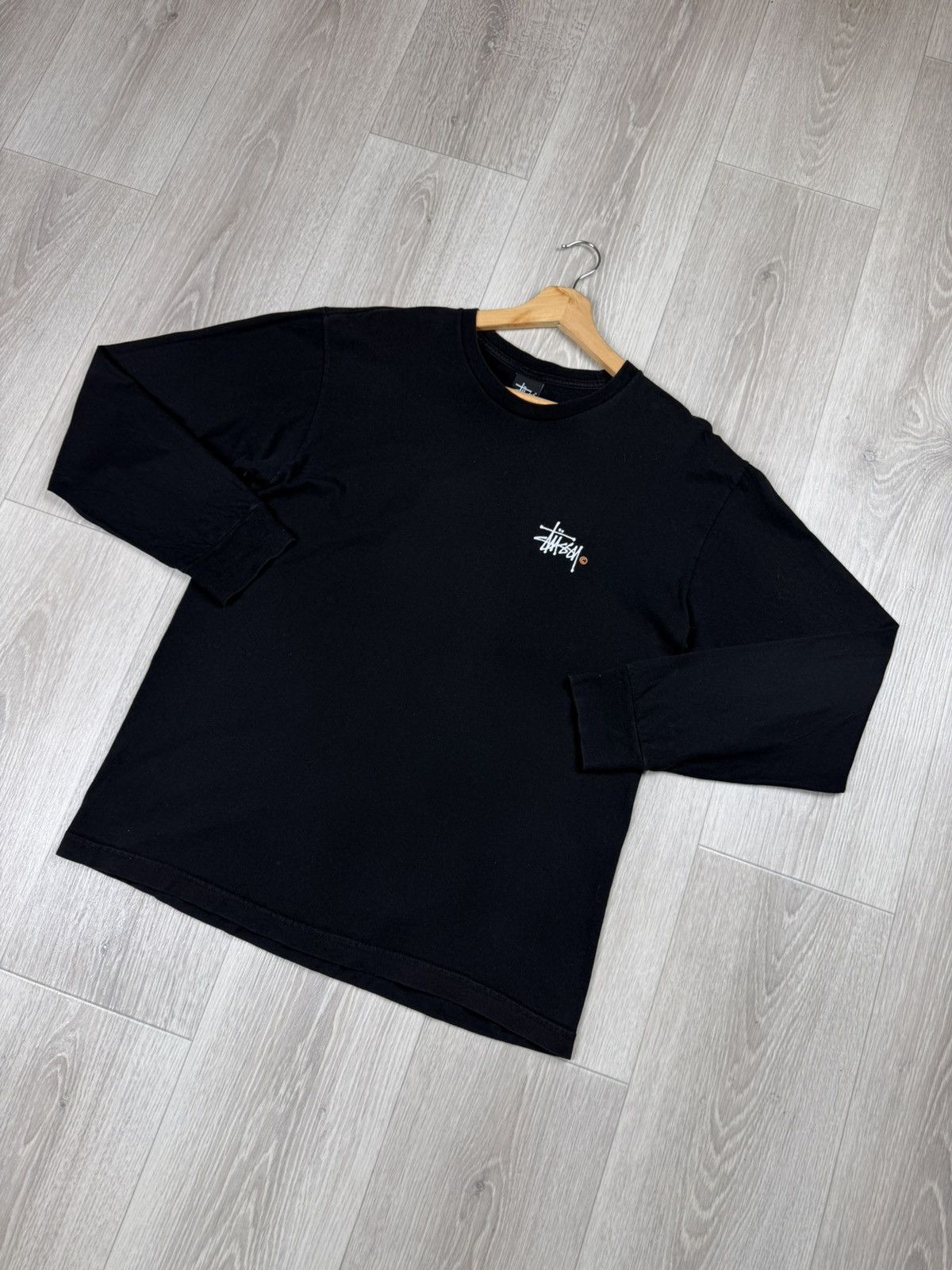 Stussy Vintage Y2K Stussy Long Sleeve T-Shirt Big Logo Size M Size US M / EU 48-50 / 2 - 3 Thumbnail