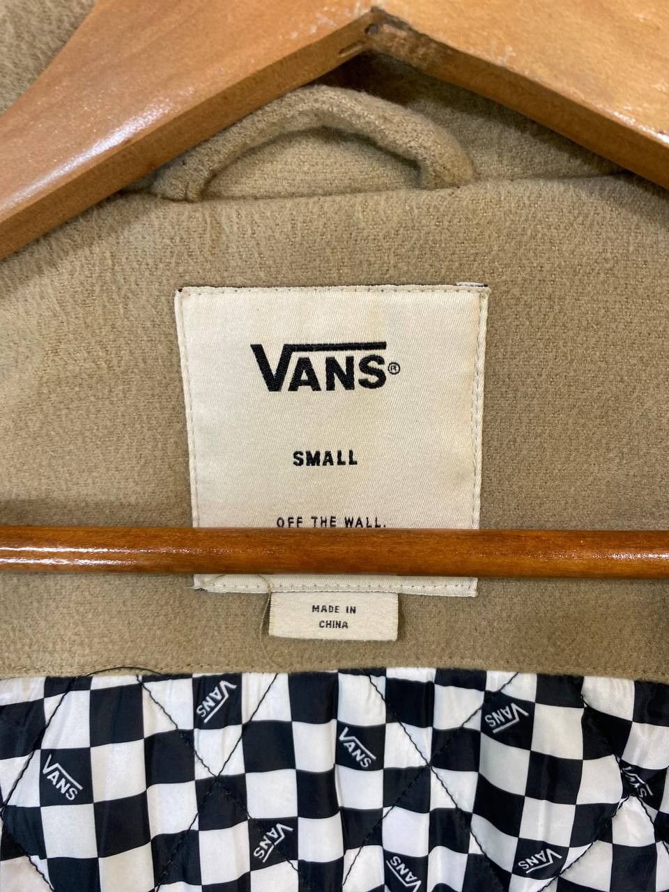 Vans vans varsity jacket checkered box lining nice design Size US S / EU 44-46 / 1 - 8 Thumbnail