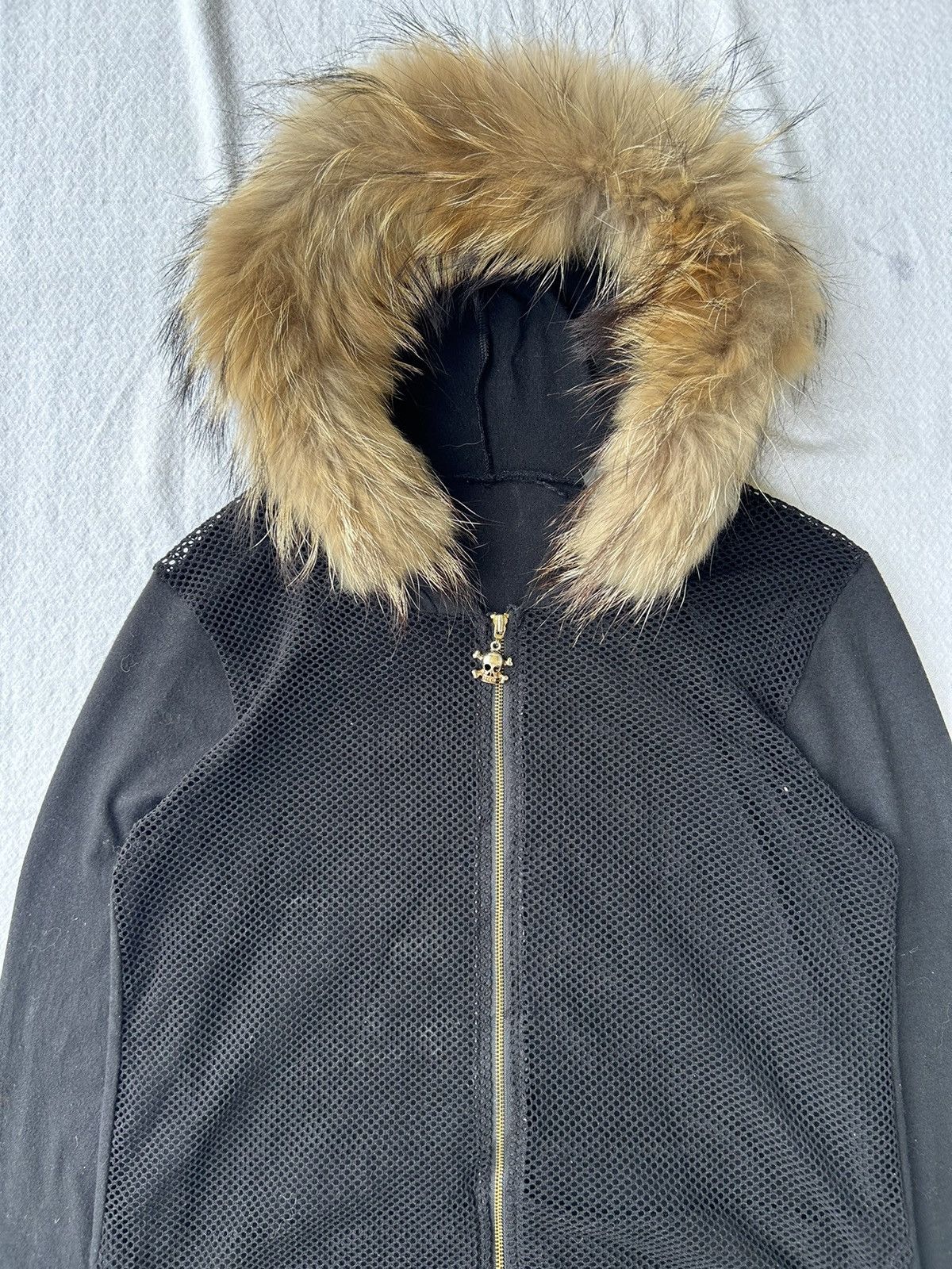 Beauty Beast Fur hoodie skull zip style Ifsixwasnine lgb Size US M / EU 48-50 / 2 - 10 Thumbnail