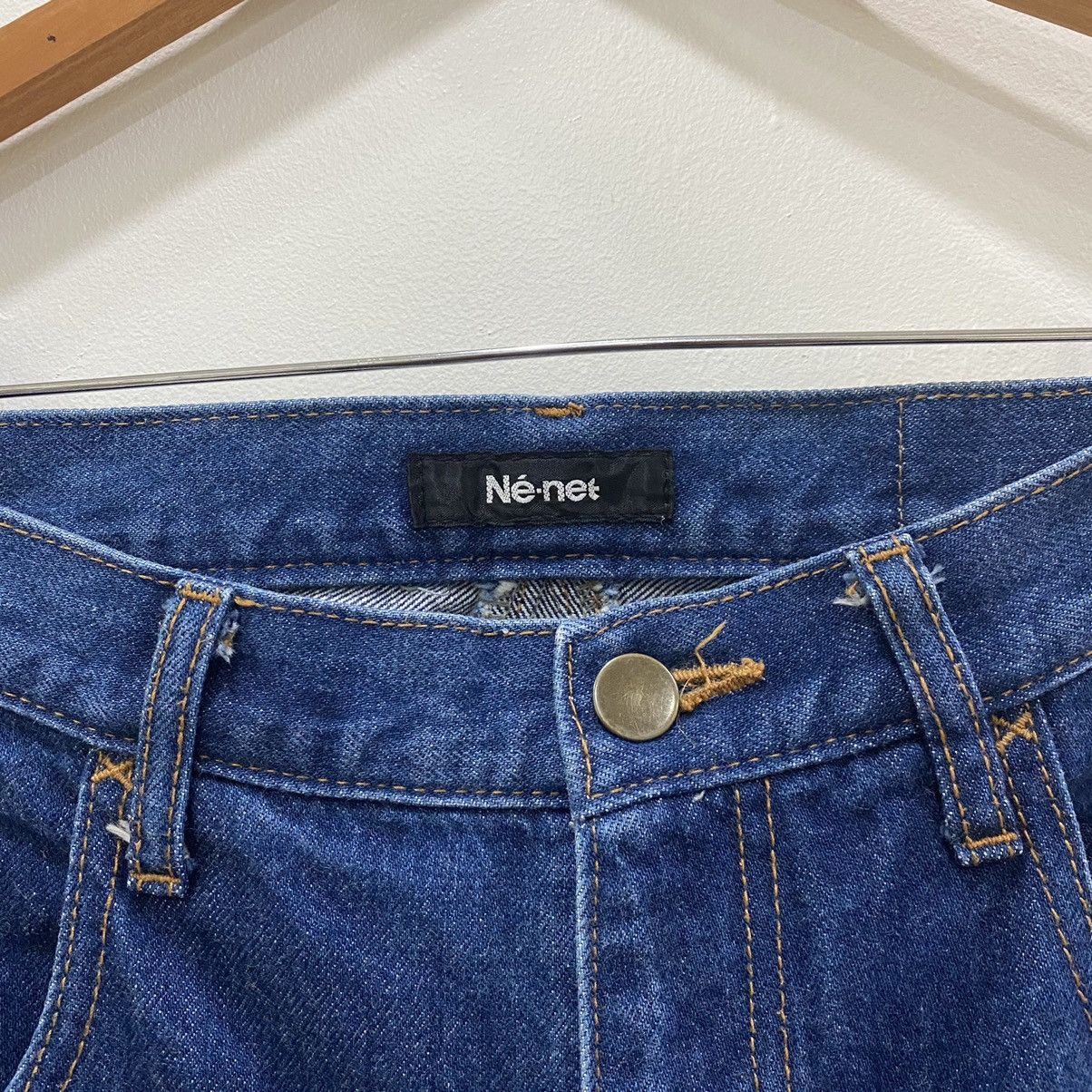 Issey Miyake × Japanese Brand × Ne-Net Ne-Net by Issey Miyake Long Rise Denim Jeans Size US 29 - 5 Thumbnail