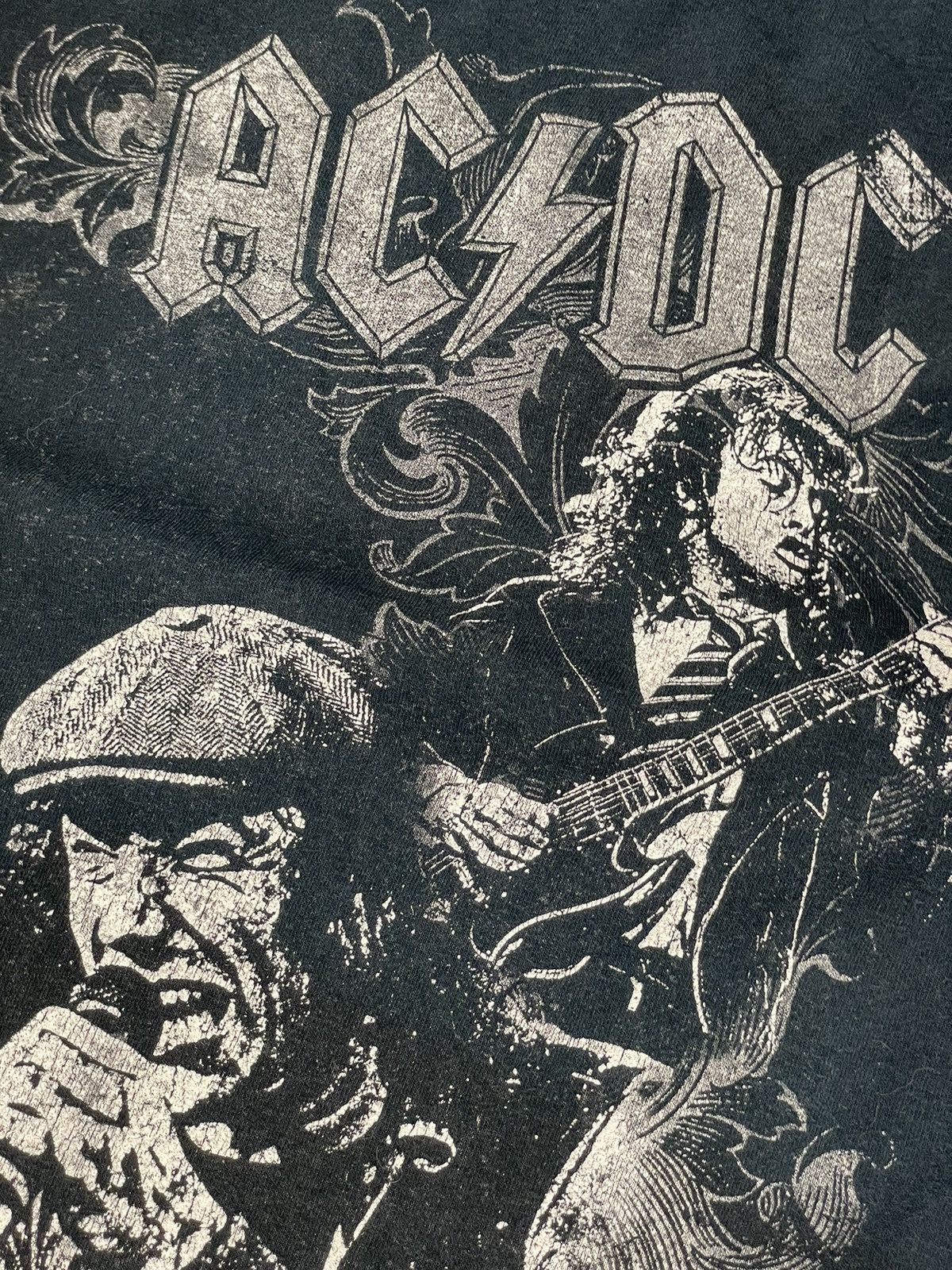 AC/DC × Band Tees Ac Dc t shirt Rare 2008 rock 00s band music y2k black L Size US L / EU 52-54 / 3 - 2 Thumbnail