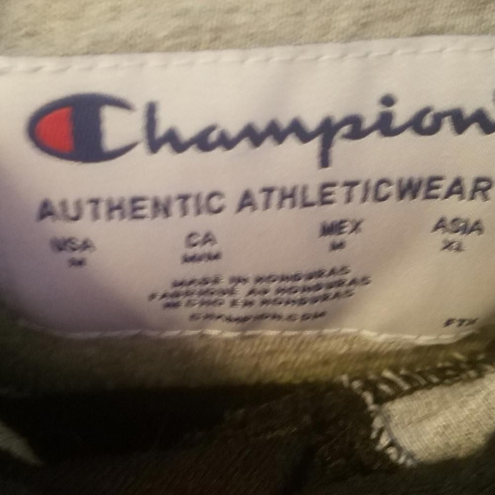 Champion Champion Black Hooded Sweatshirt Size Medium Size US M / EU 48-50 / 2 - 3 Thumbnail