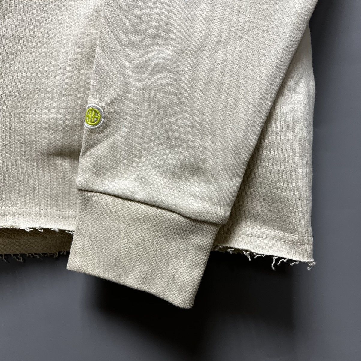 Rhude × Zara RHUDE x Zara Sweatshirt SIZE L beige big logo Size US L / EU 52-54 / 3 - 13 Thumbnail