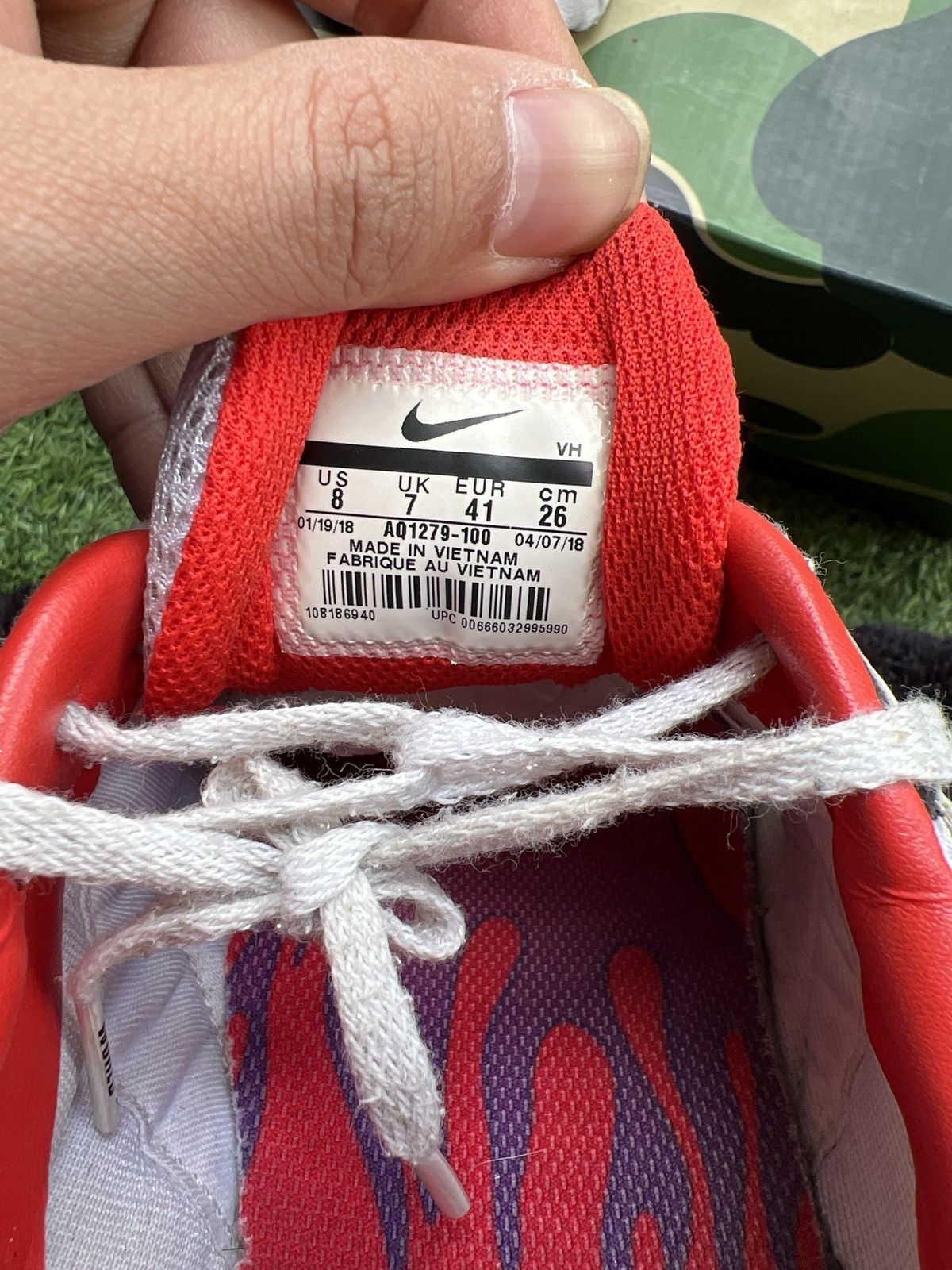 Nike × Supreme Nike x Supreme Zoom Streak Spectrum Plus 'Habanero Red' Size US 8 / EU 41 - 7 Thumbnail